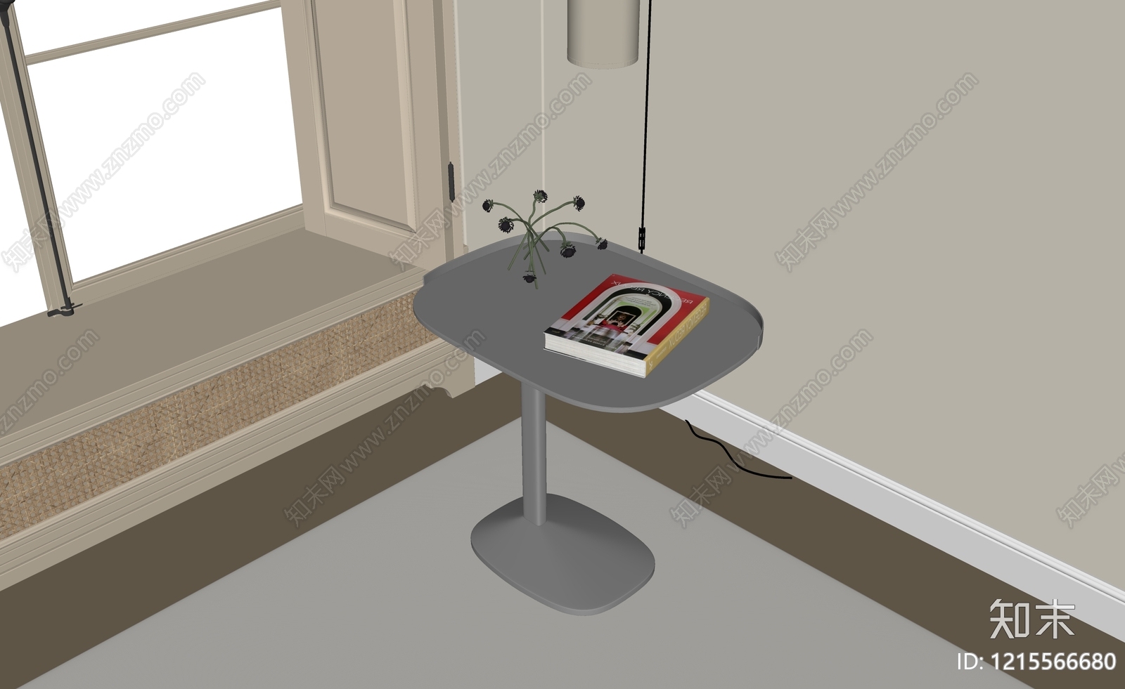 现代边几SU模型下载【ID:1215566680】