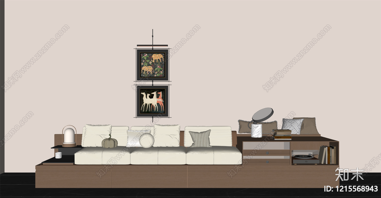现代坐垫SU模型下载【ID:1215568943】
