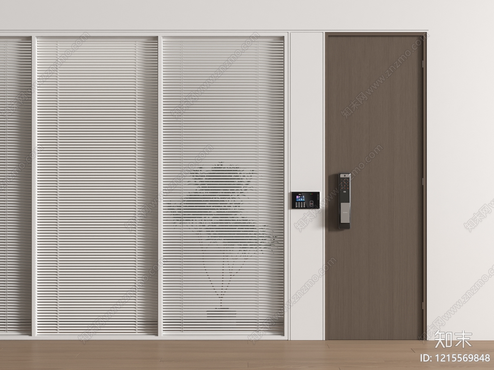 现代隔断3D模型下载【ID:1215569848】