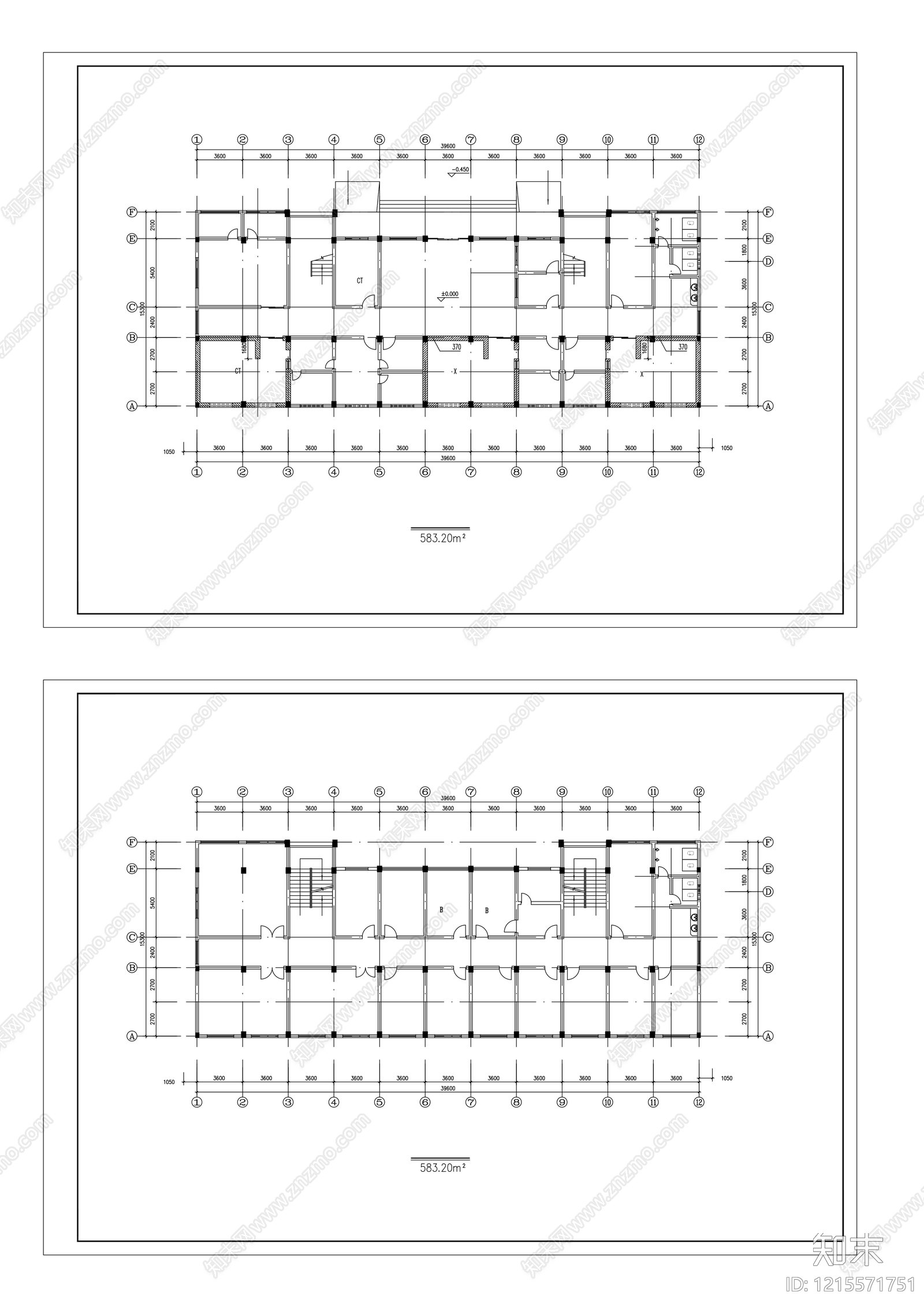 现代医院建筑cad施工图下载【ID:1215571751】