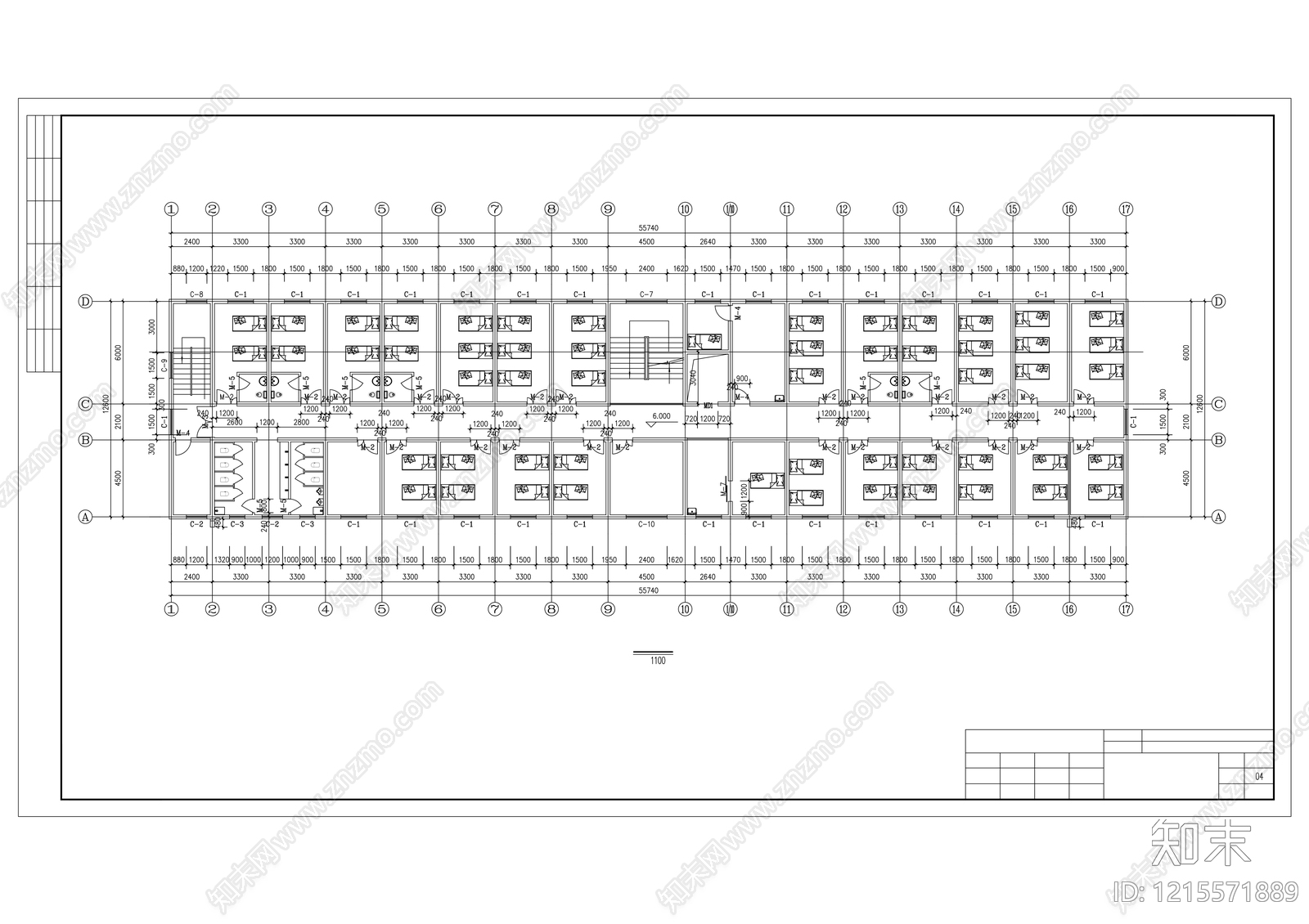 现代医院建筑cad施工图下载【ID:1215571889】