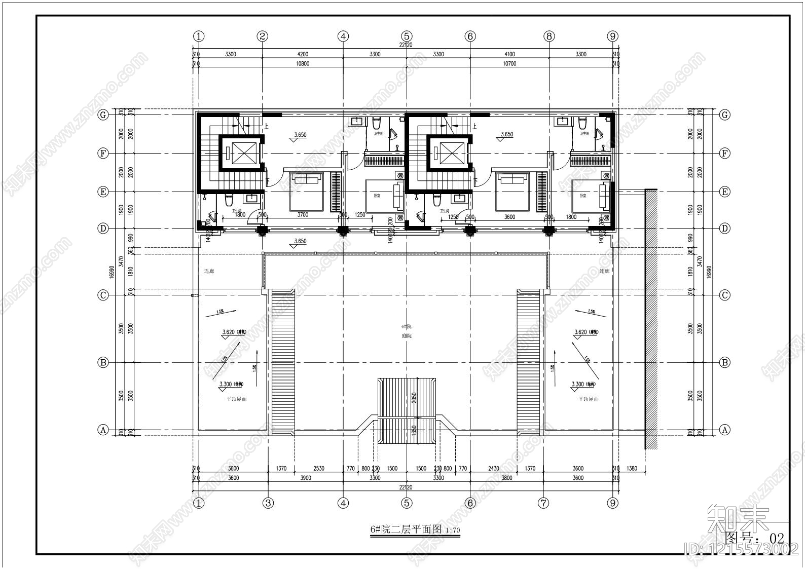 仿古建筑cad施工图下载【ID:1215573002】