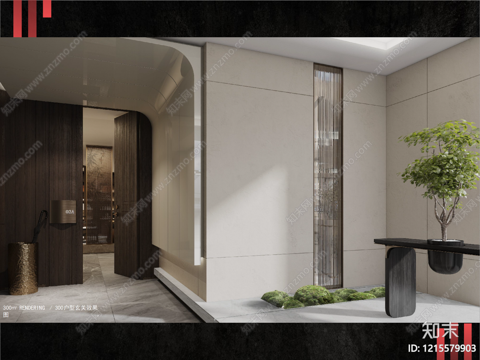 现代新中式大平层下载【ID:1215579903】