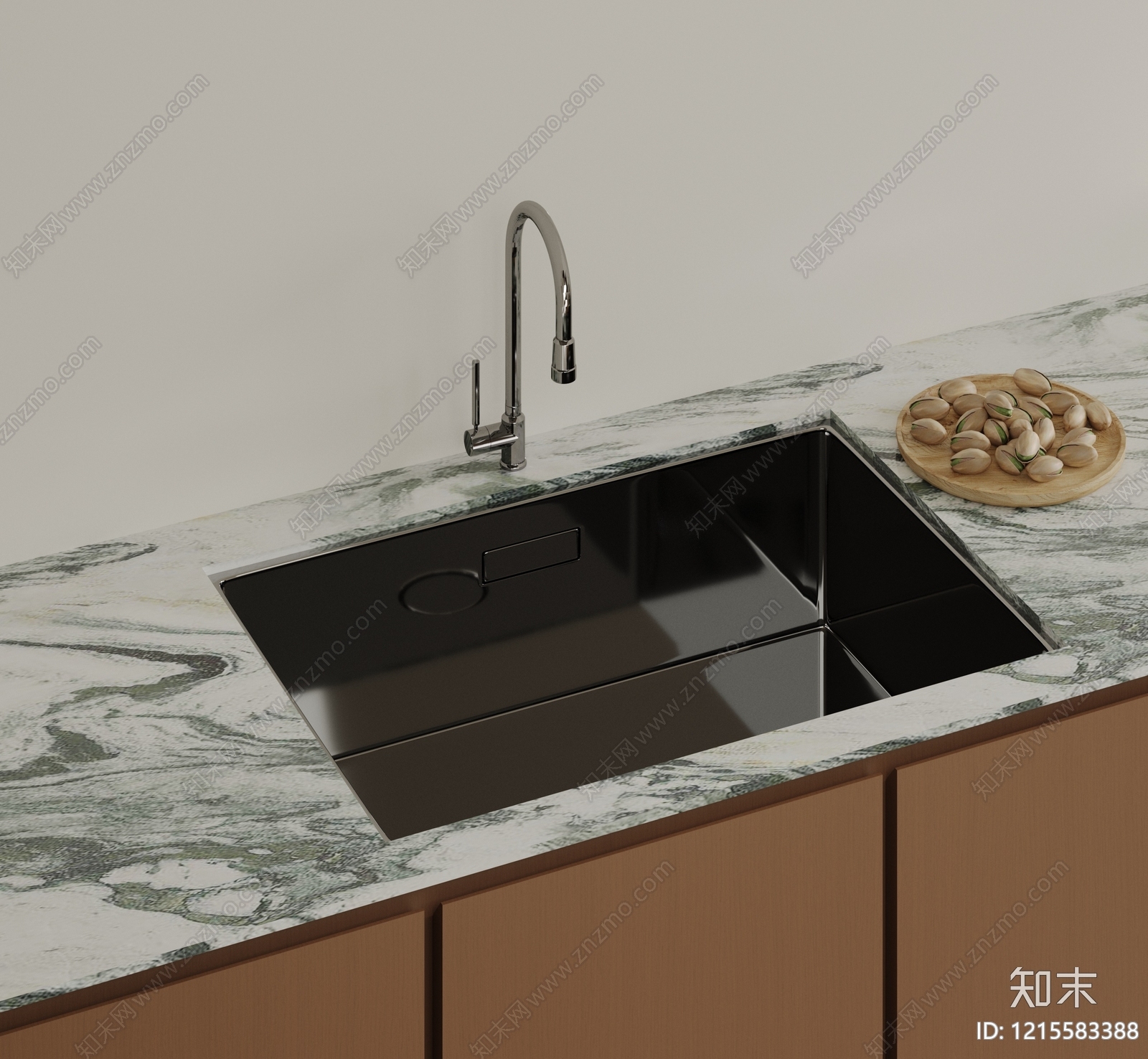 现代简约水槽3D模型下载【ID:1215583388】