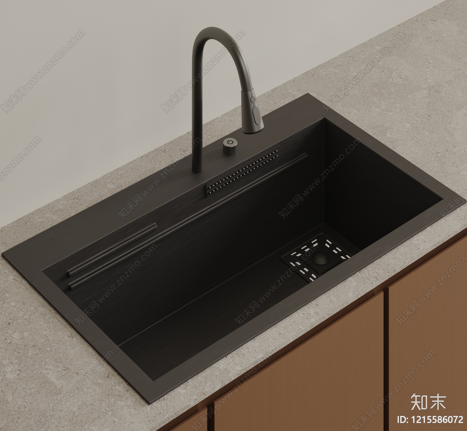现代简约水槽3D模型下载【ID:1215586072】