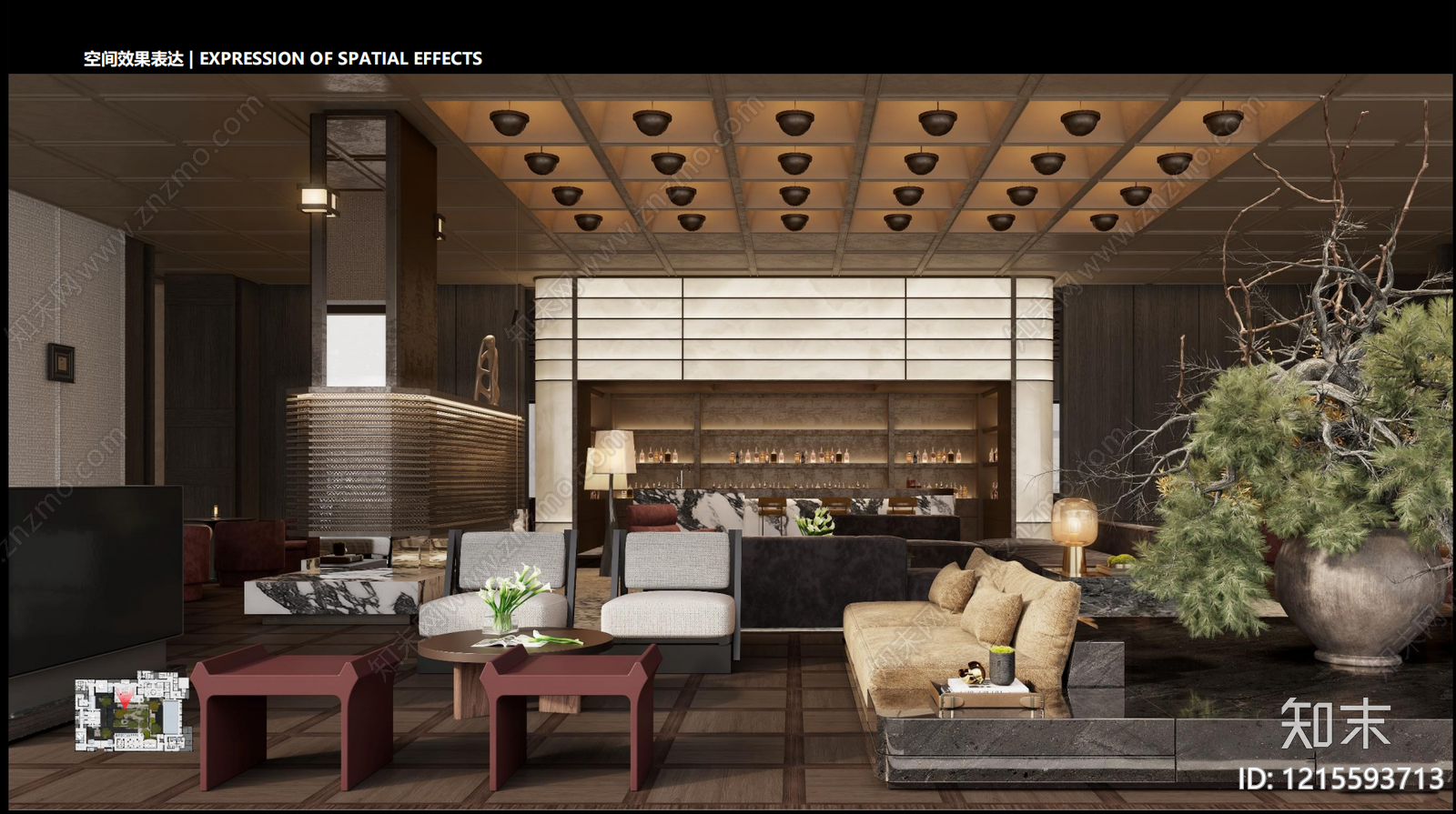 现代复古售楼处下载【ID:1215593713】