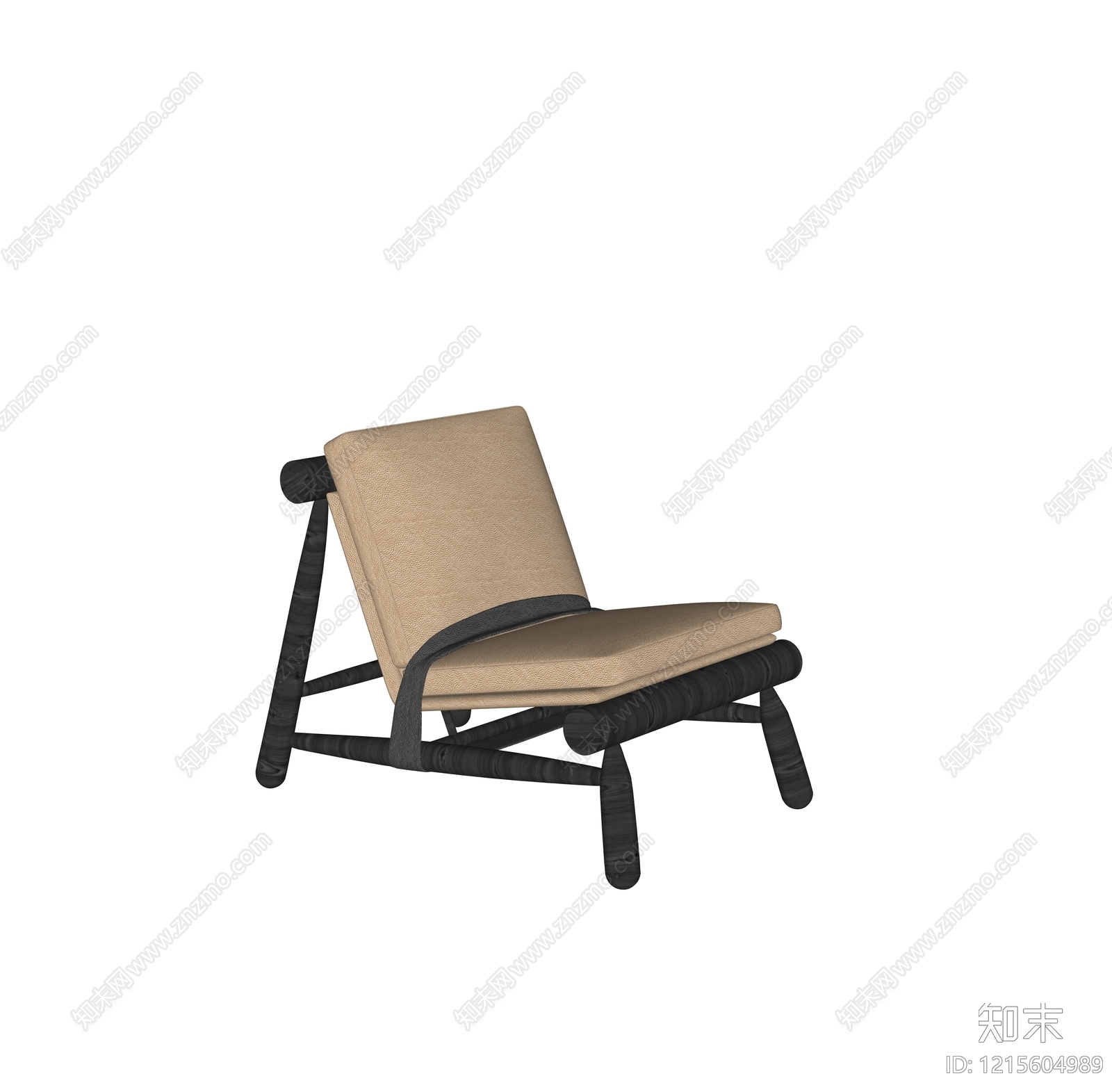 现代休闲椅SU模型下载【ID:1215604989】