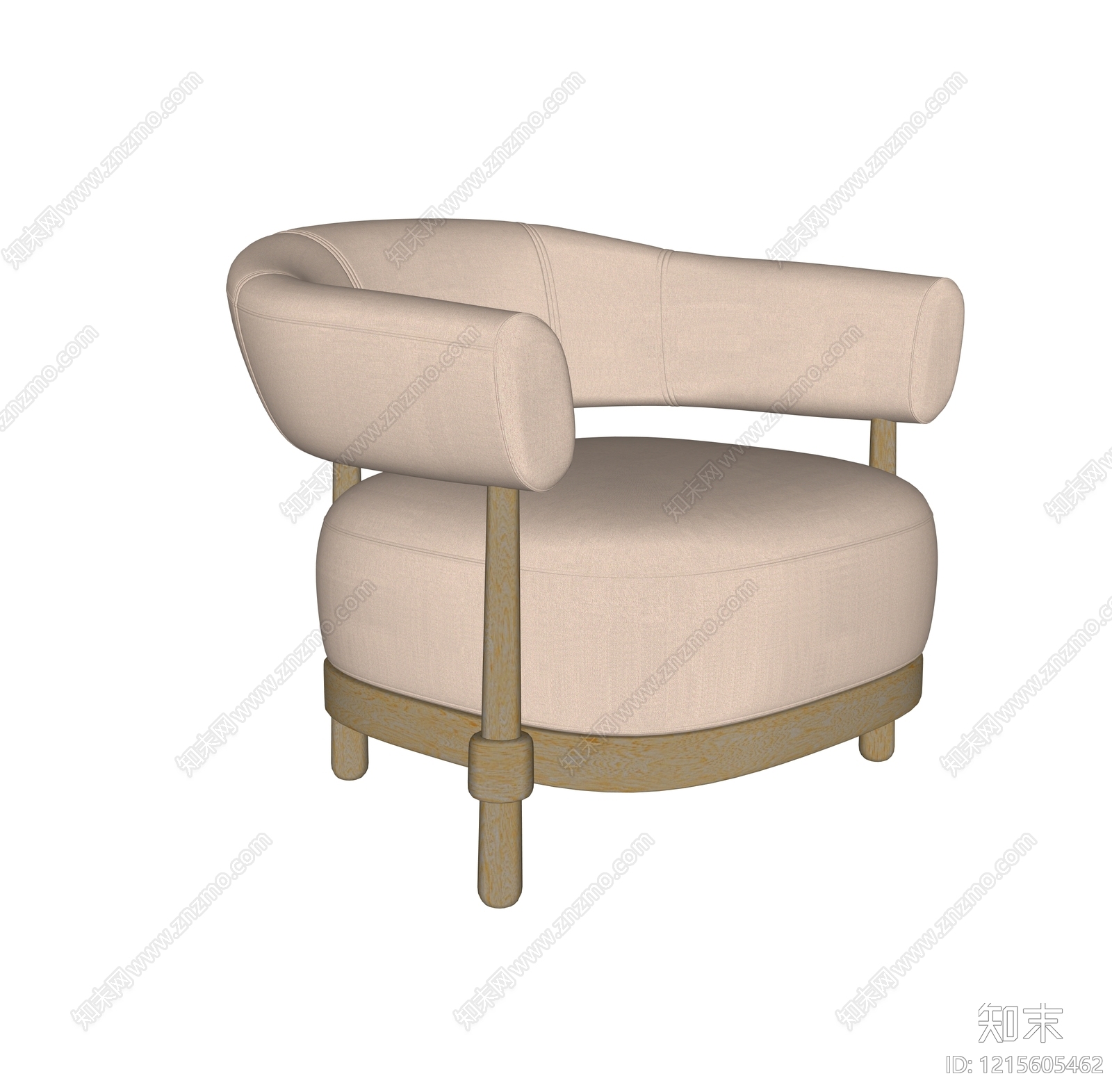 现代休闲椅SU模型下载【ID:1215605462】