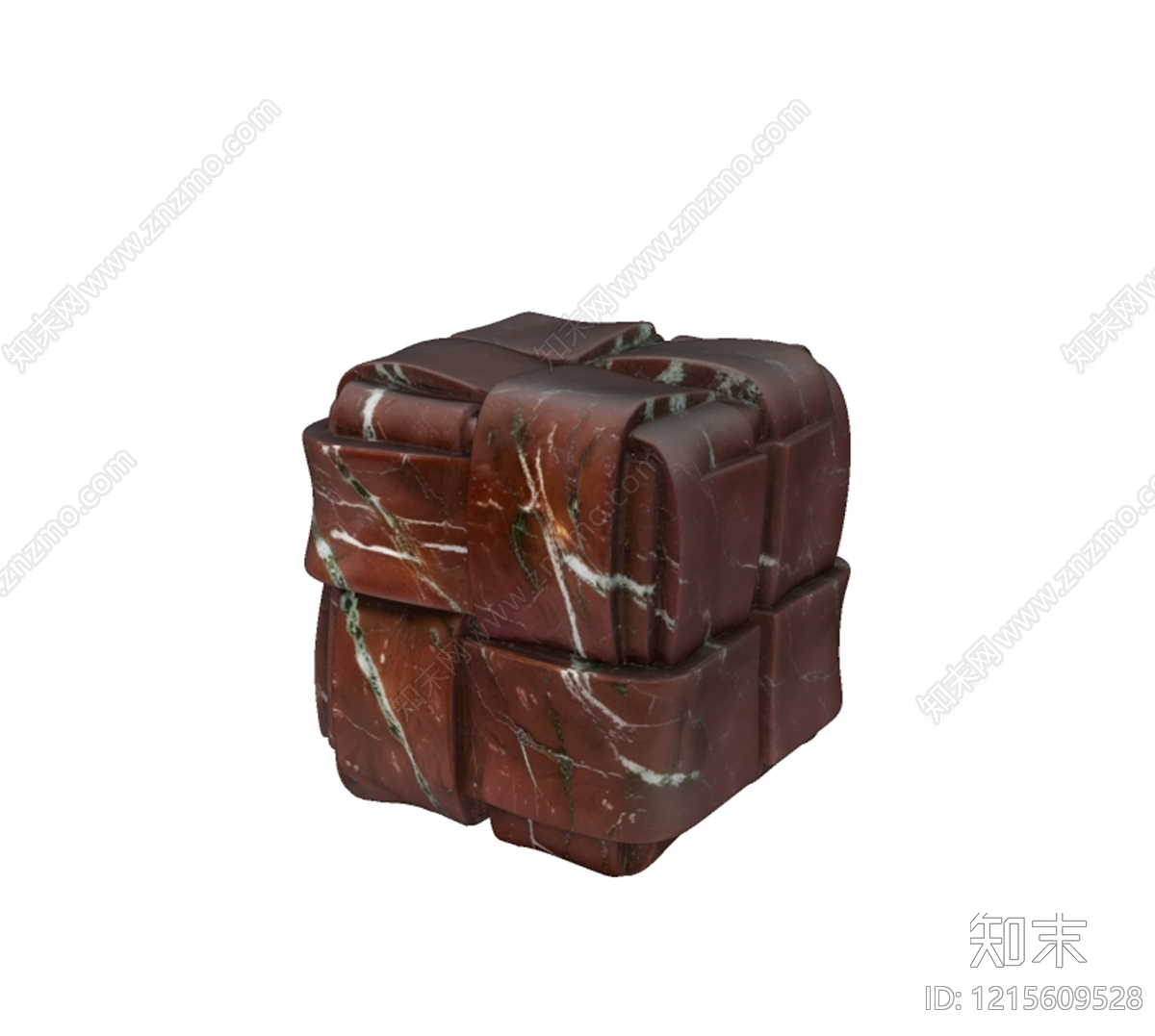 意式沙发凳SU模型下载【ID:1215609528】