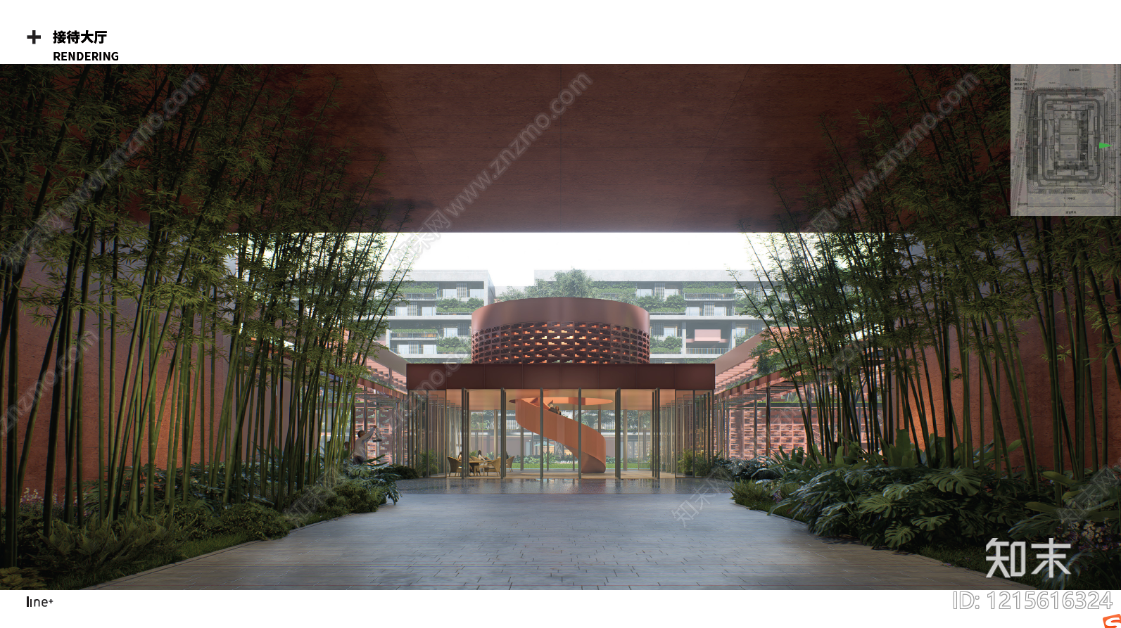 现代民宿建筑下载【ID:1215616324】