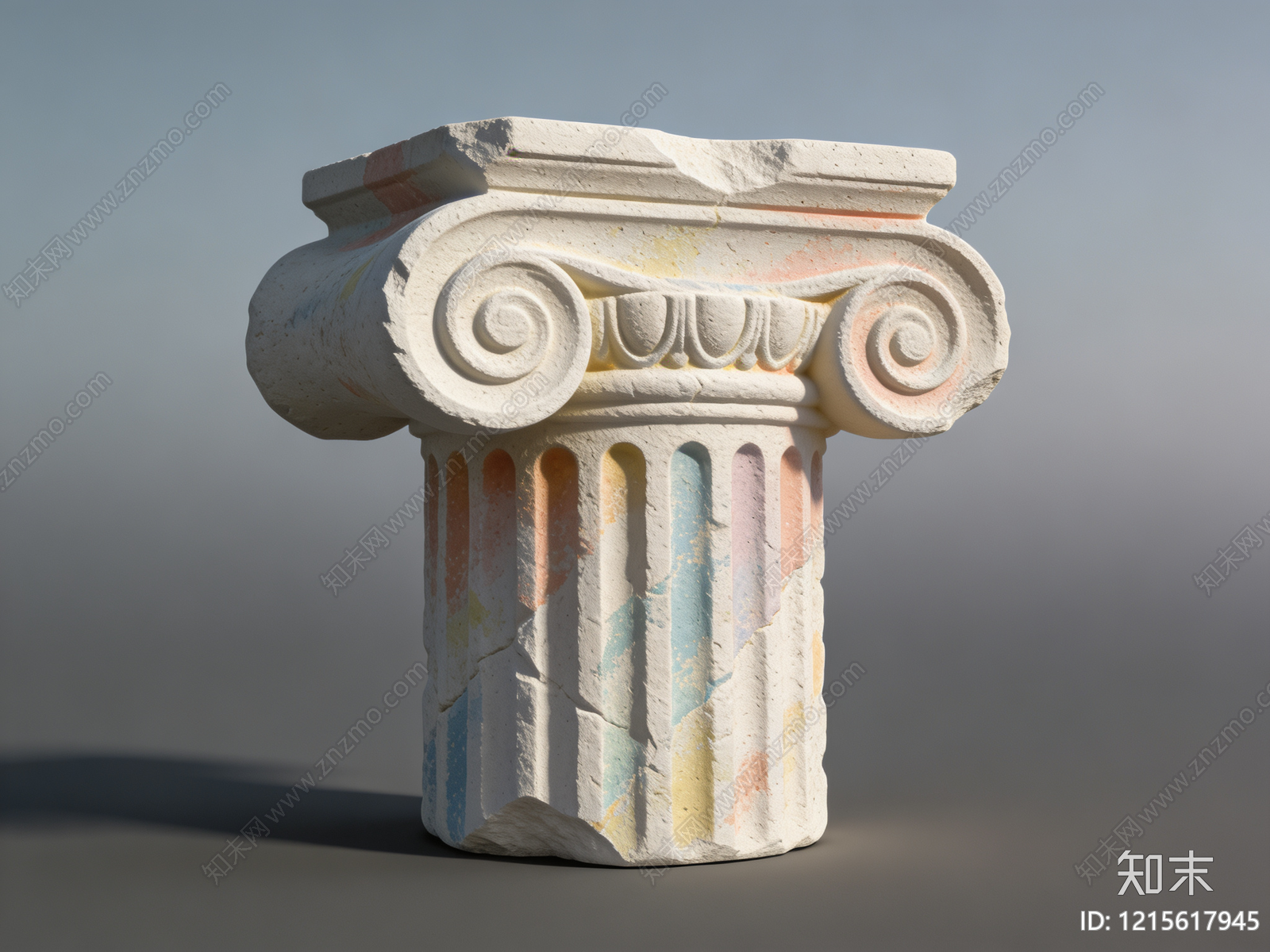 新古典主义雕塑摆件SU模型下载【ID:1215617945】