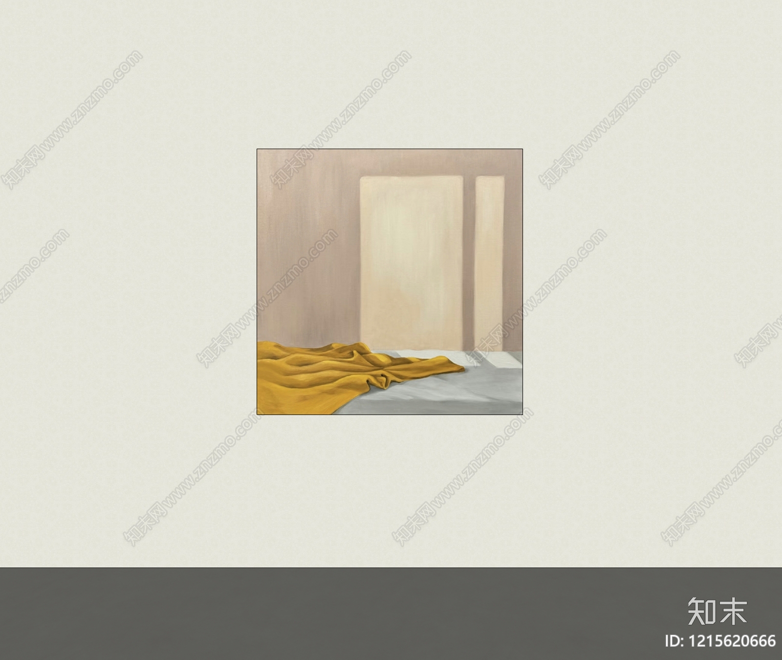 现代挂画SU模型下载【ID:1215620666】