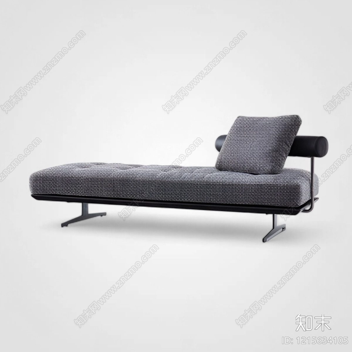 极简贵妃椅3D模型下载【ID:1215634105】