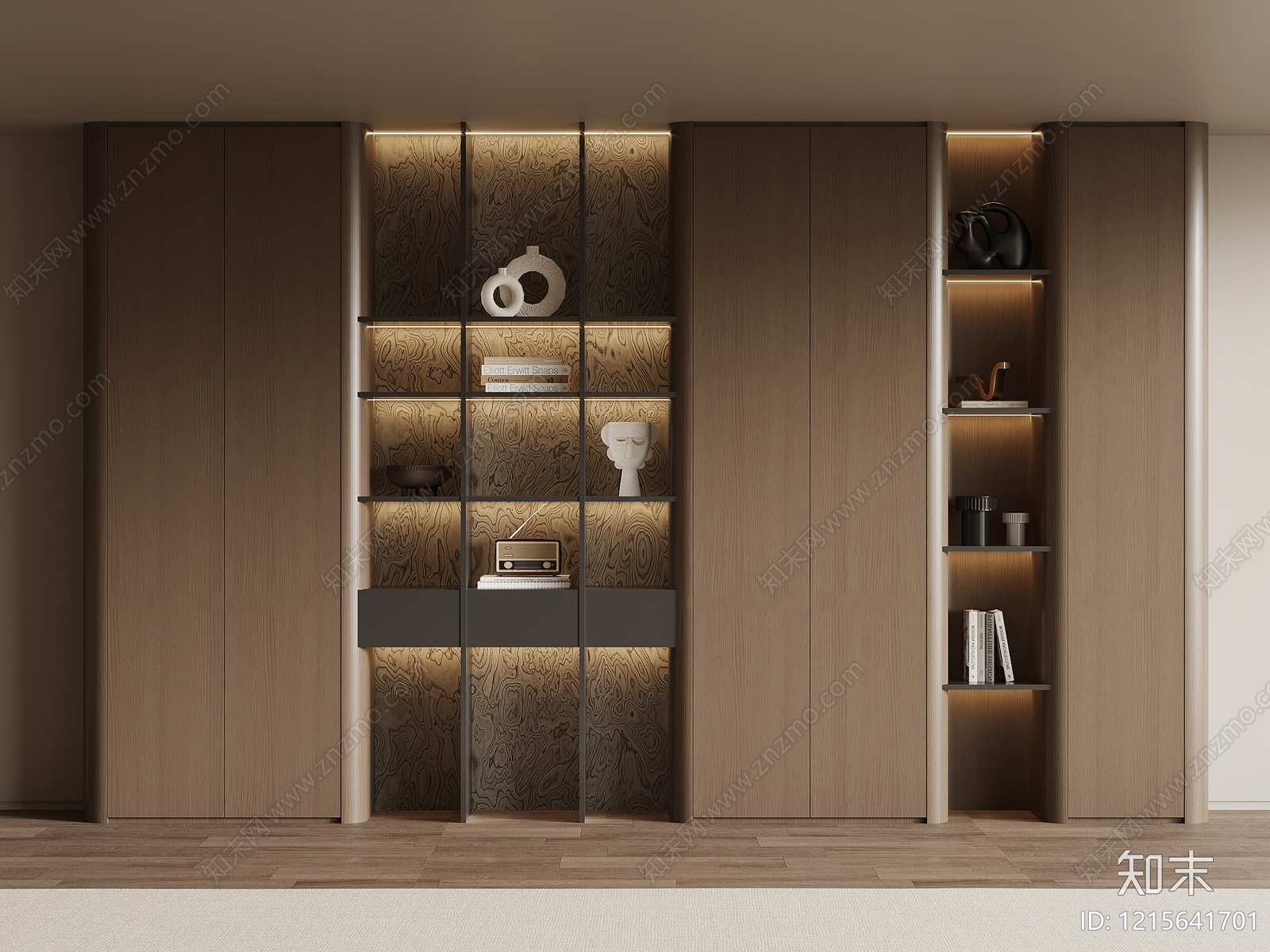 意式极简储物柜3D模型下载【ID:1215641701】