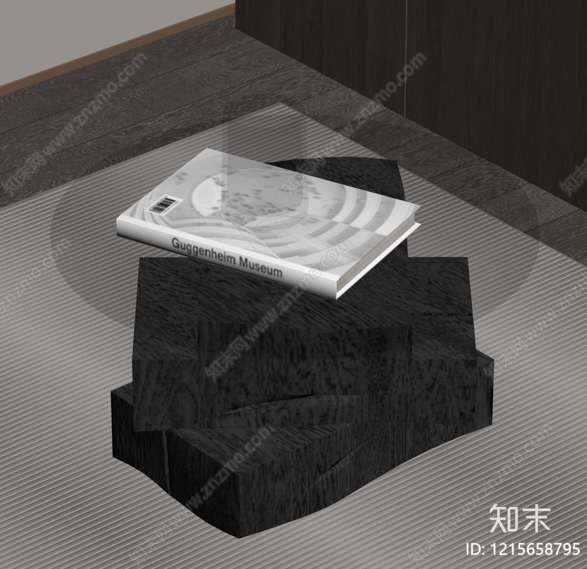 现代茶几SU模型下载【ID:1215658795】