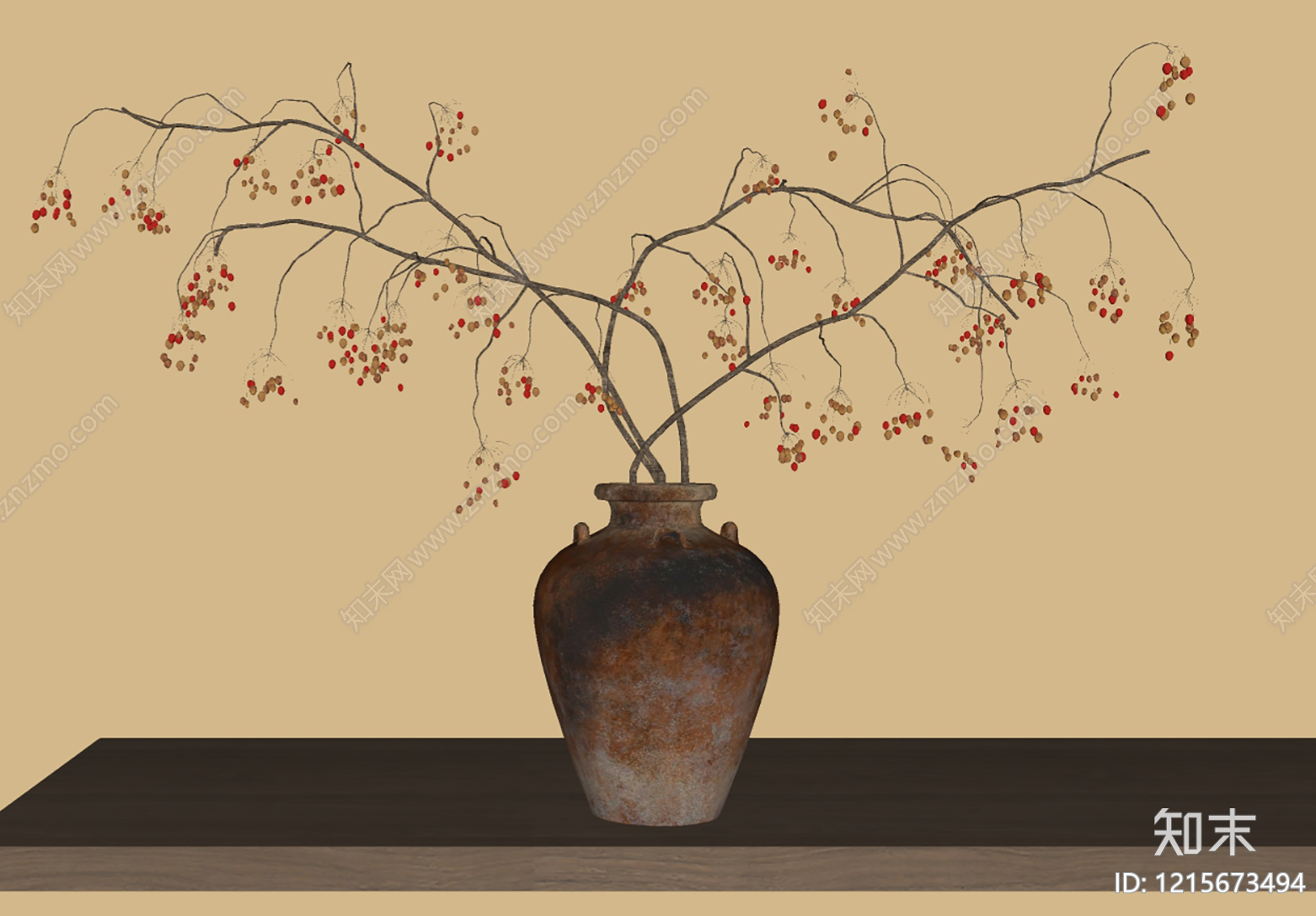 中古风花瓶SU模型下载【ID:1215673494】