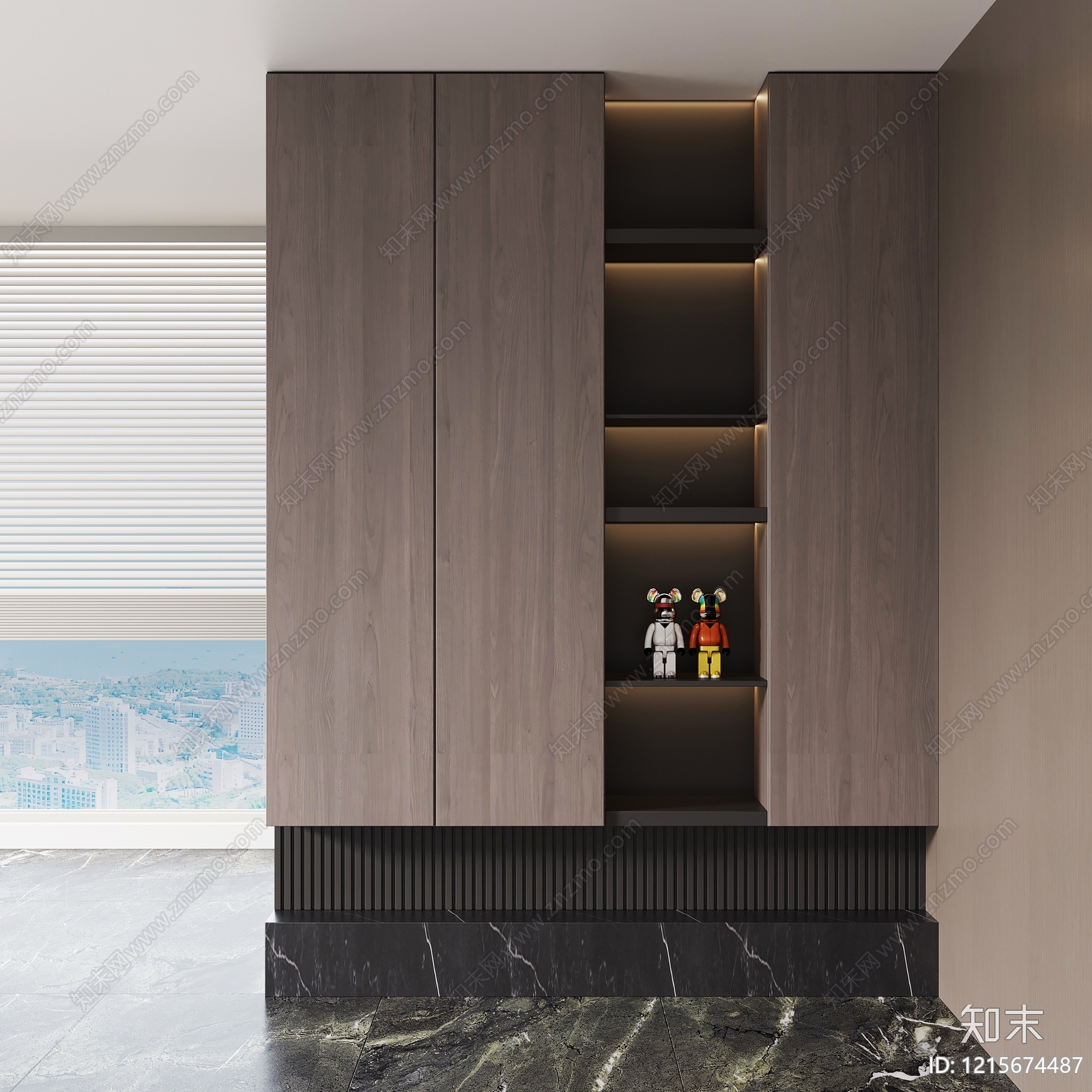 现代简约玄关3D模型下载【ID:1215674487】