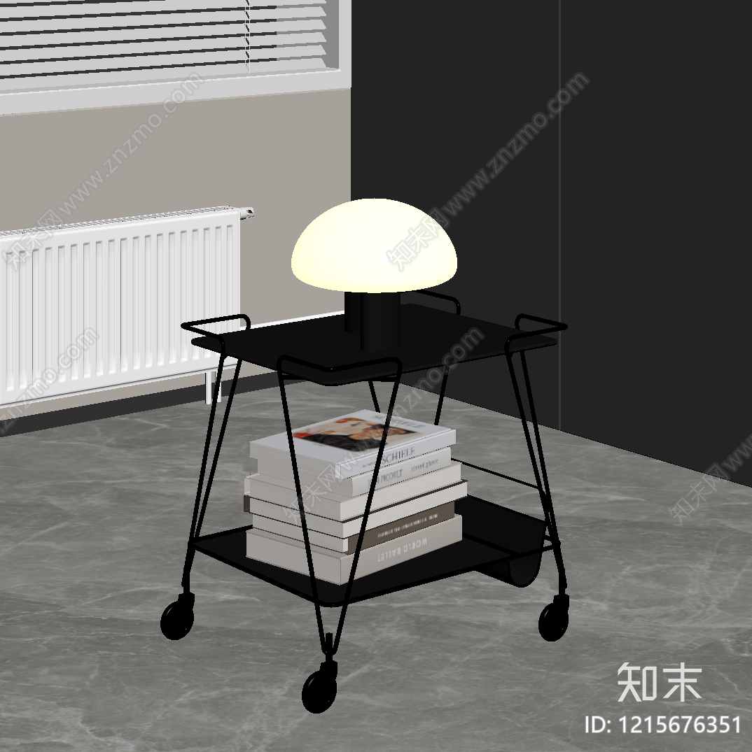 现代边几SU模型下载【ID:1215676351】