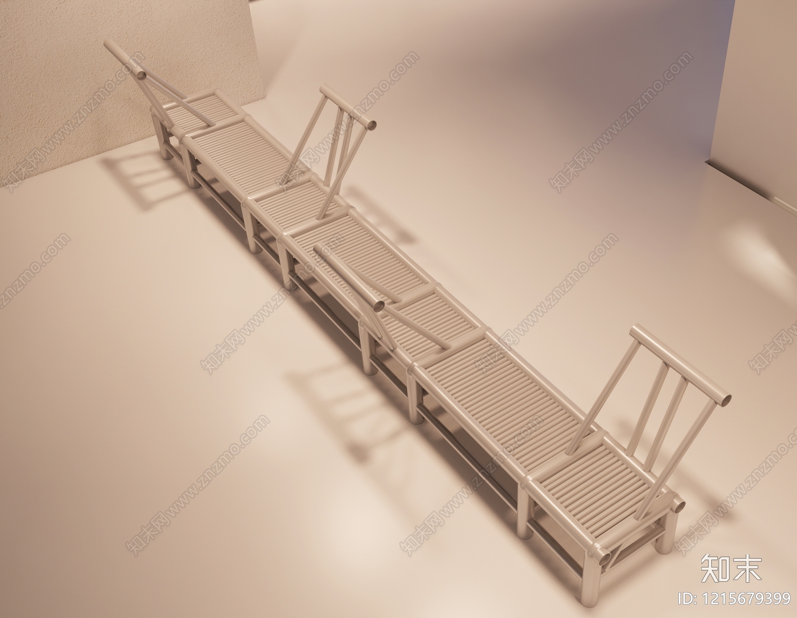 极简休闲椅3D模型下载【ID:1215679399】