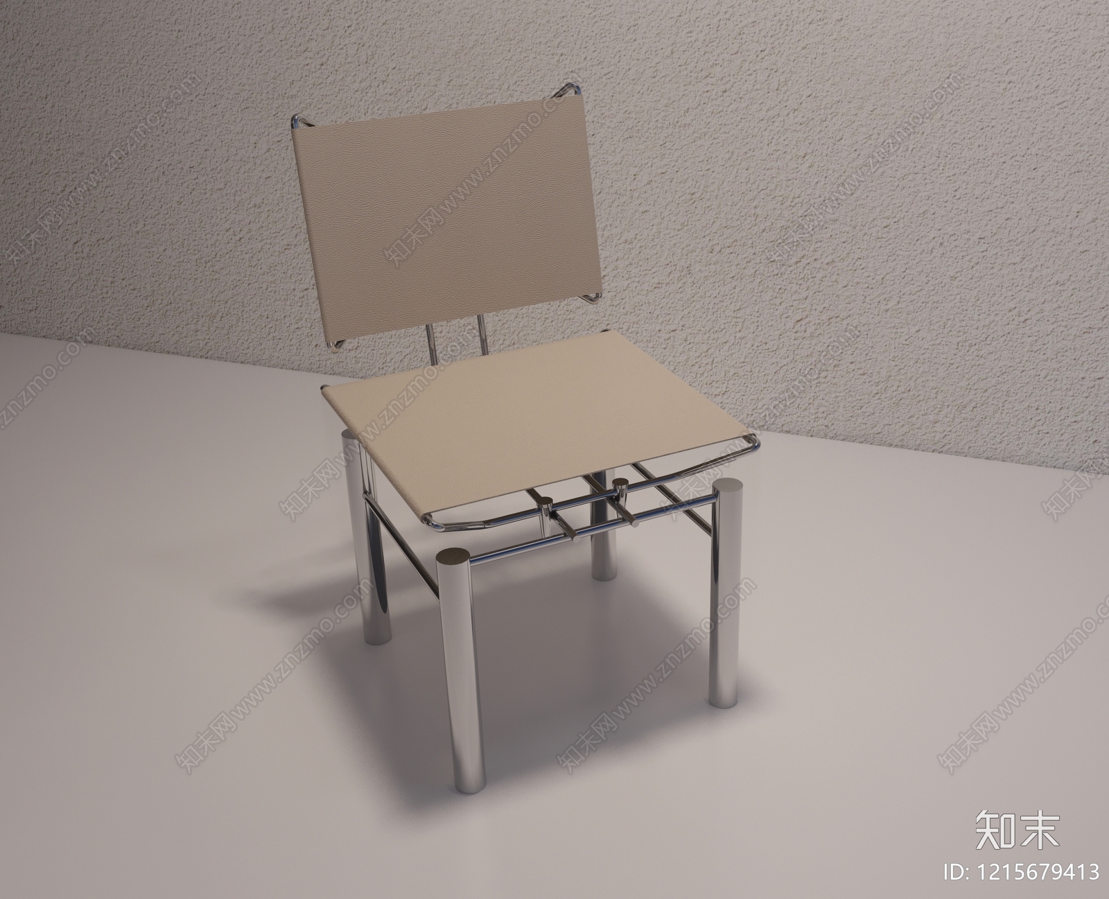 极简主义休闲椅3D模型下载【ID:1215679413】