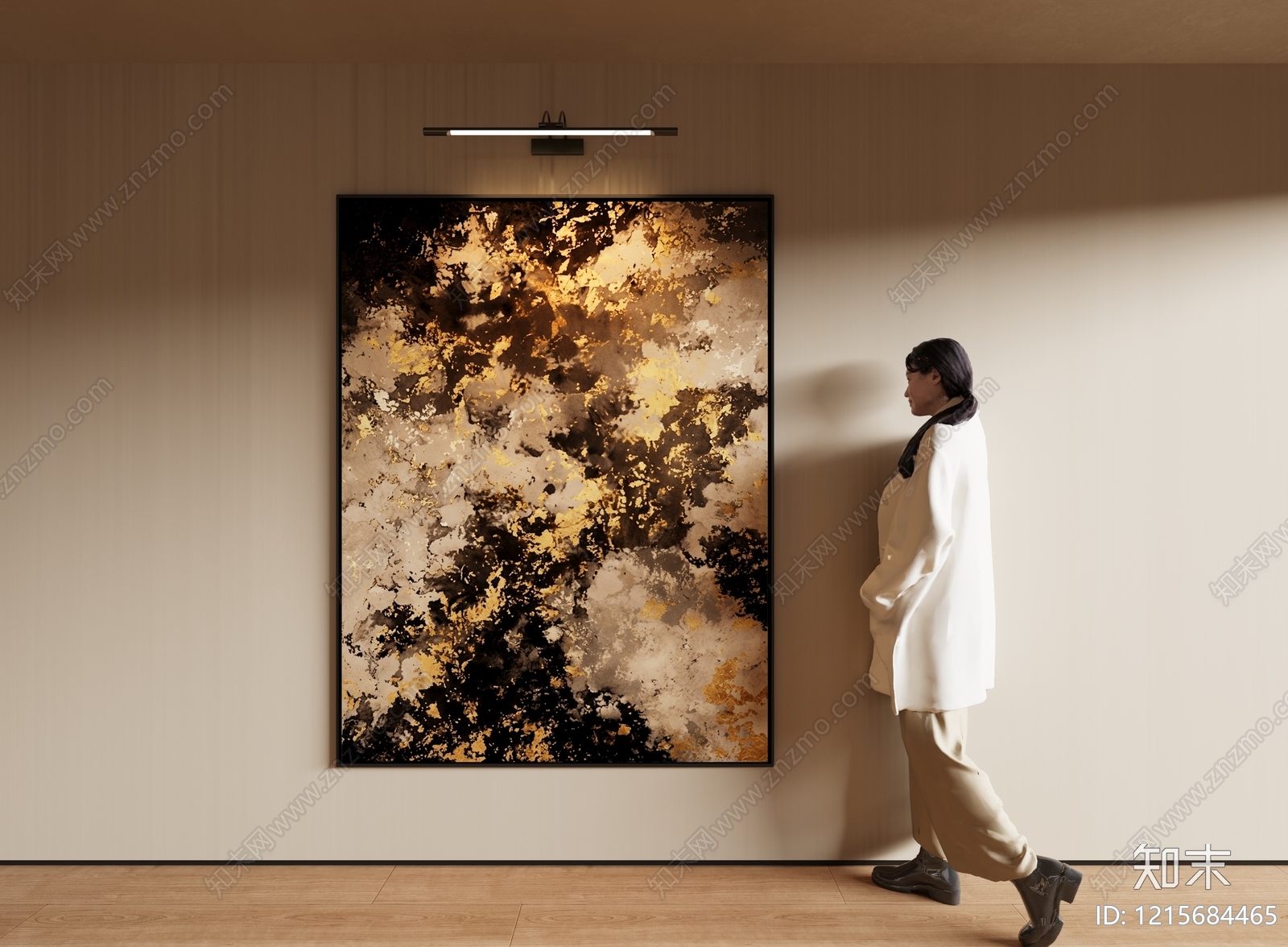现代简约玄关3D模型下载【ID:1215684465】