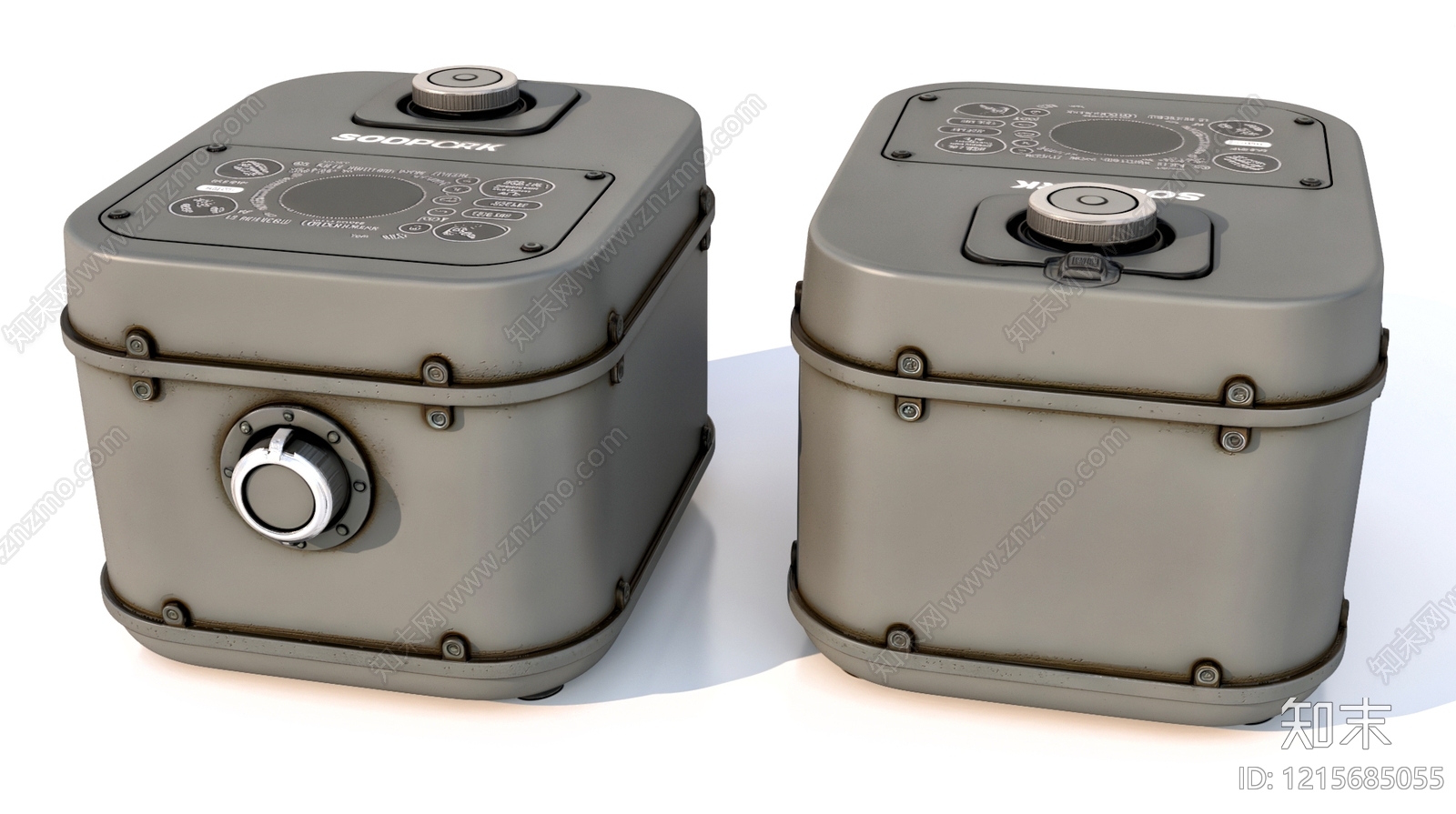 工业复古风其他电器3D模型下载【ID:1215685055】