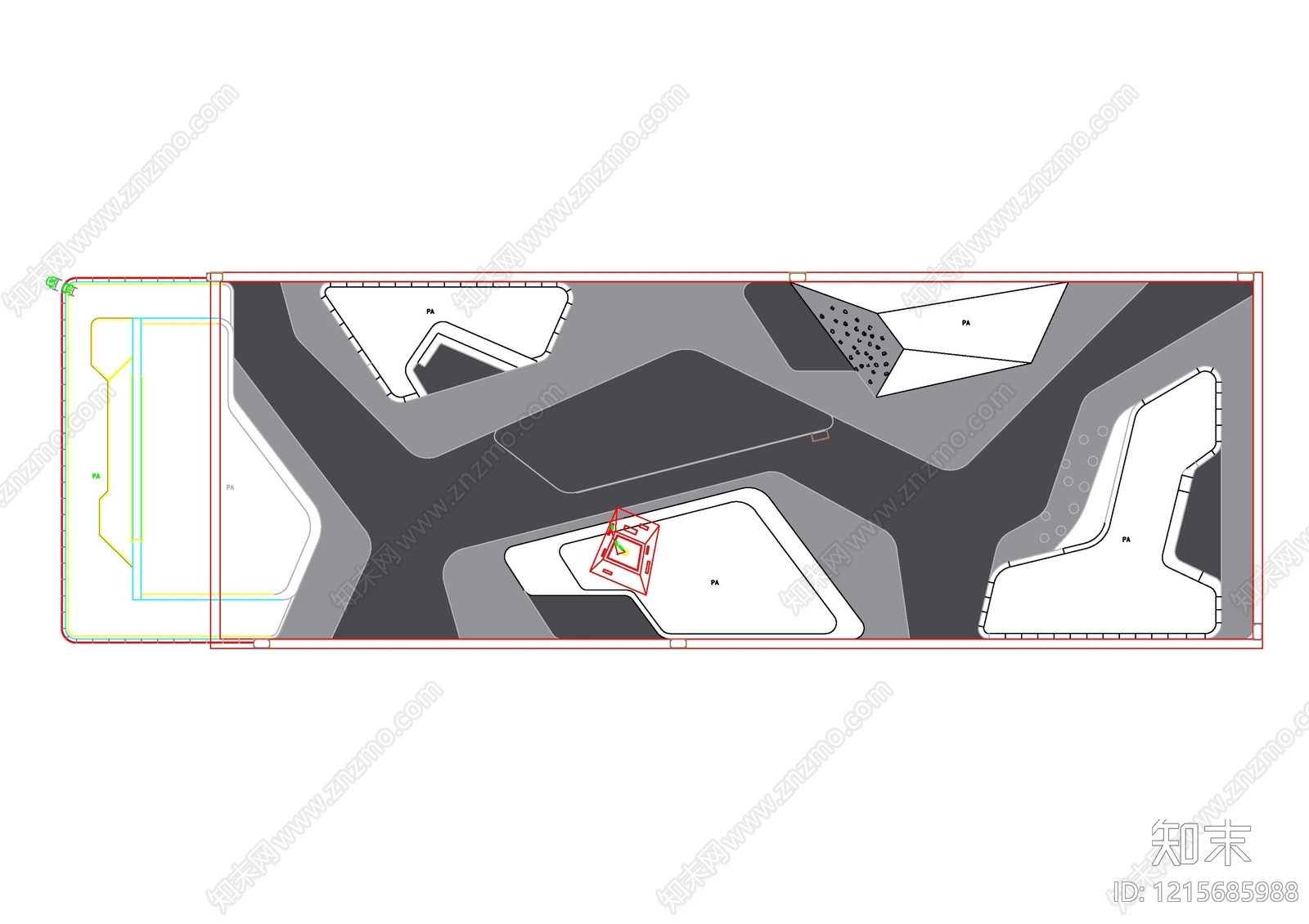 社区健身区施工图下载【ID:1215685988】