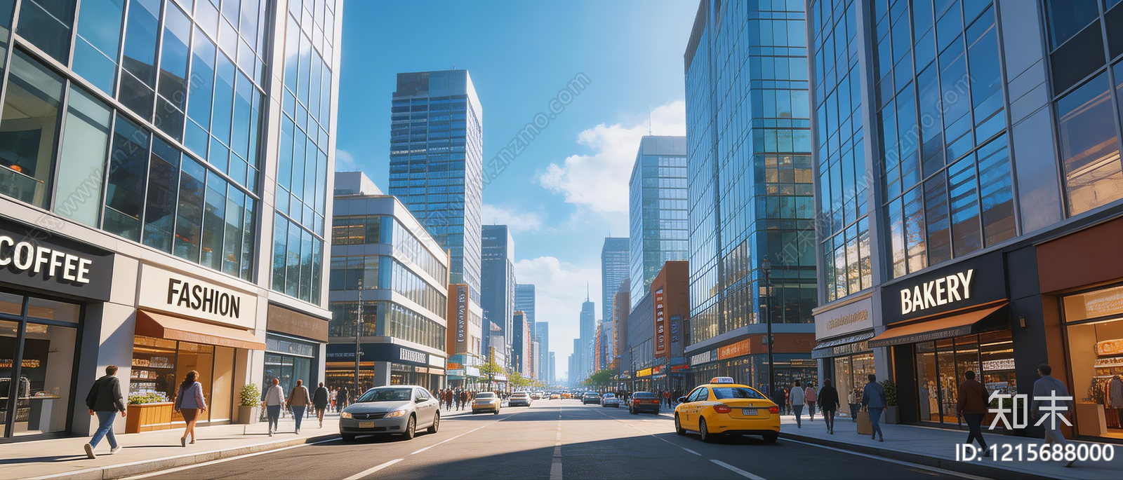 现代城市HDR贴图下载【ID:1215688000】