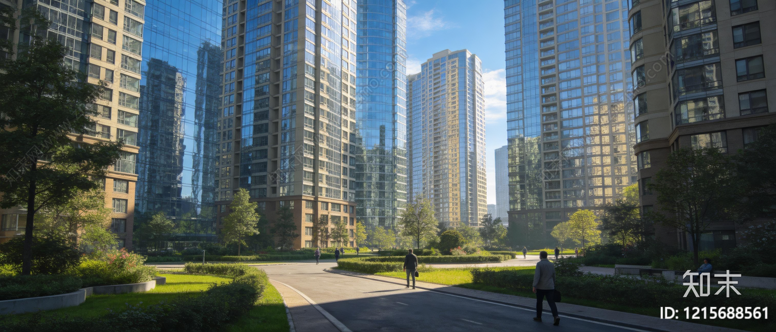 现代城市HDR贴图下载【ID:1215688561】