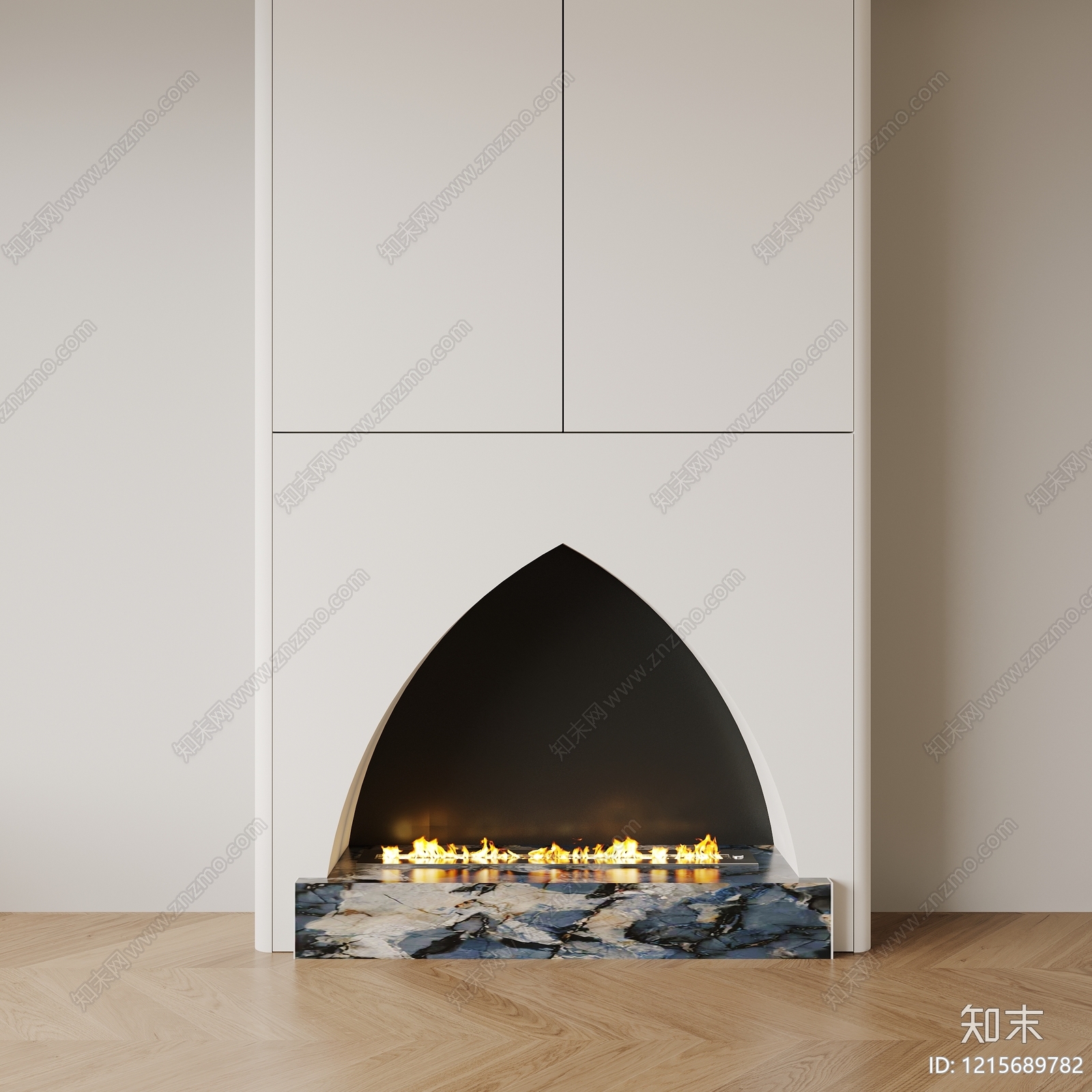 极简家居客厅SU模型下载【ID:1215689782】