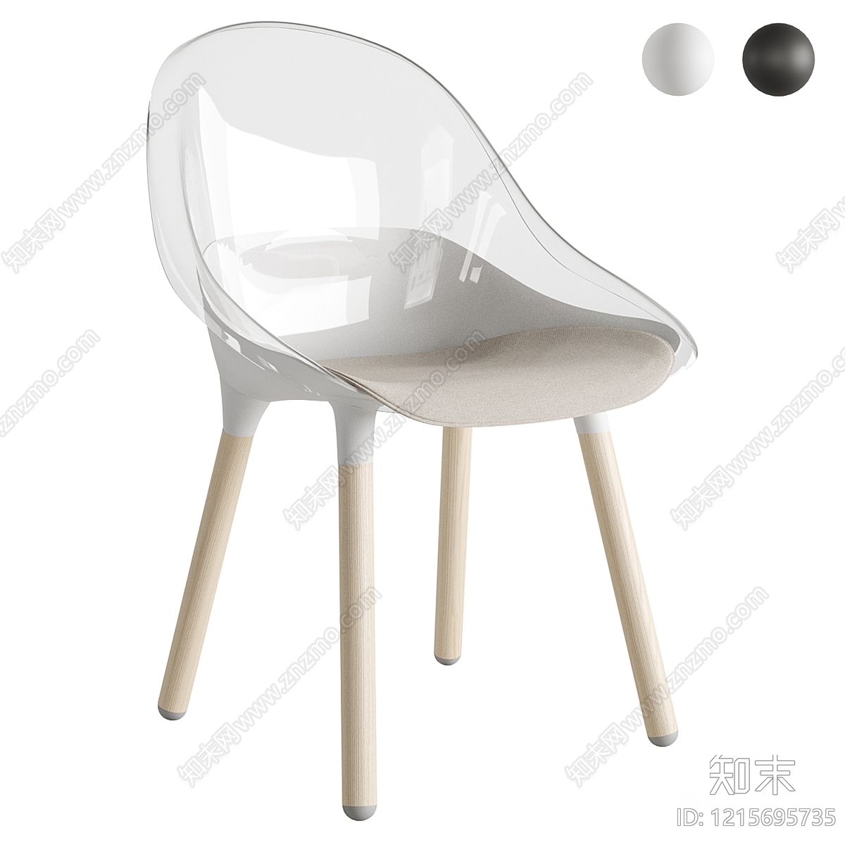 现代简约餐椅SU模型下载【ID:1215695735】