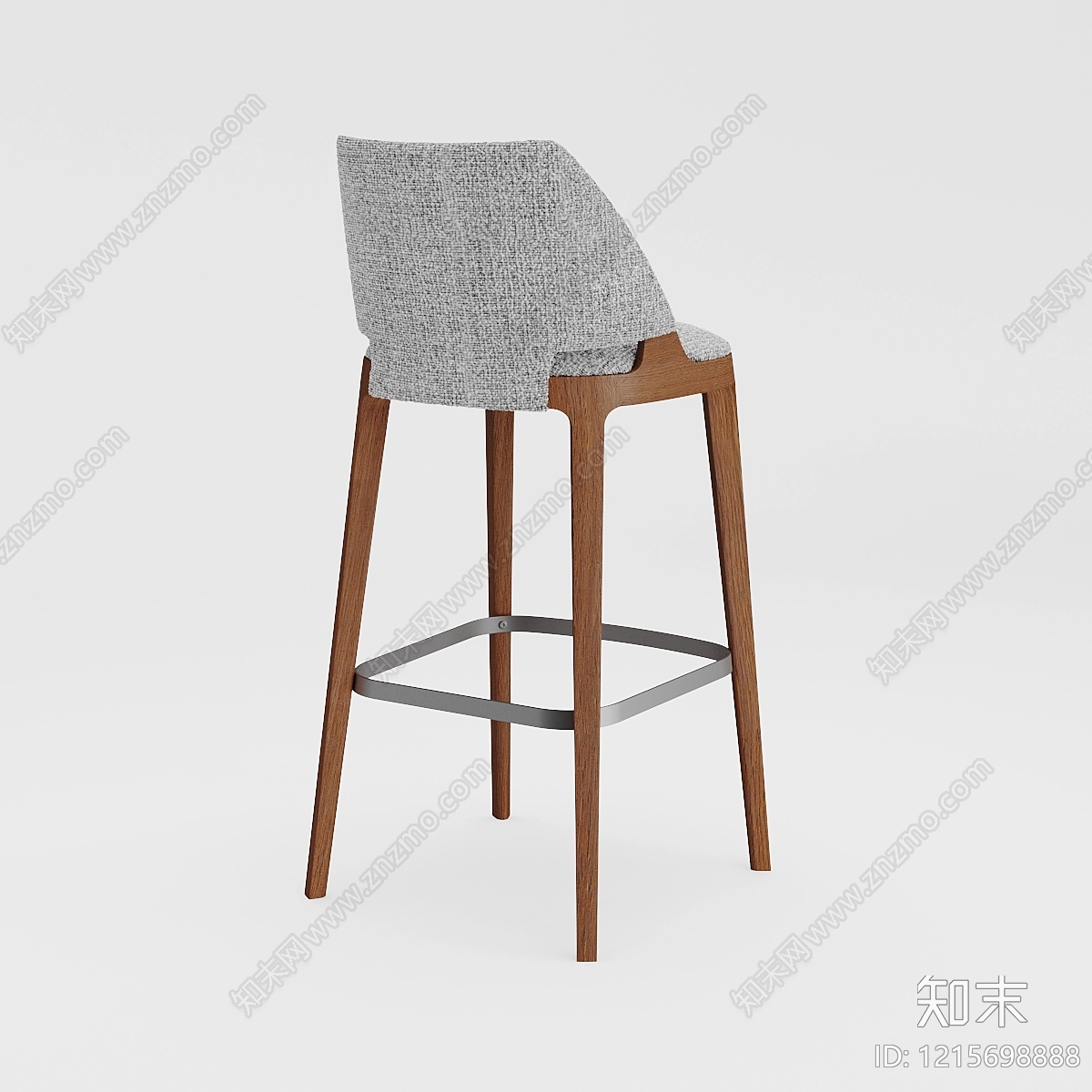 现代简约吧椅3D模型下载【ID:1215698888】