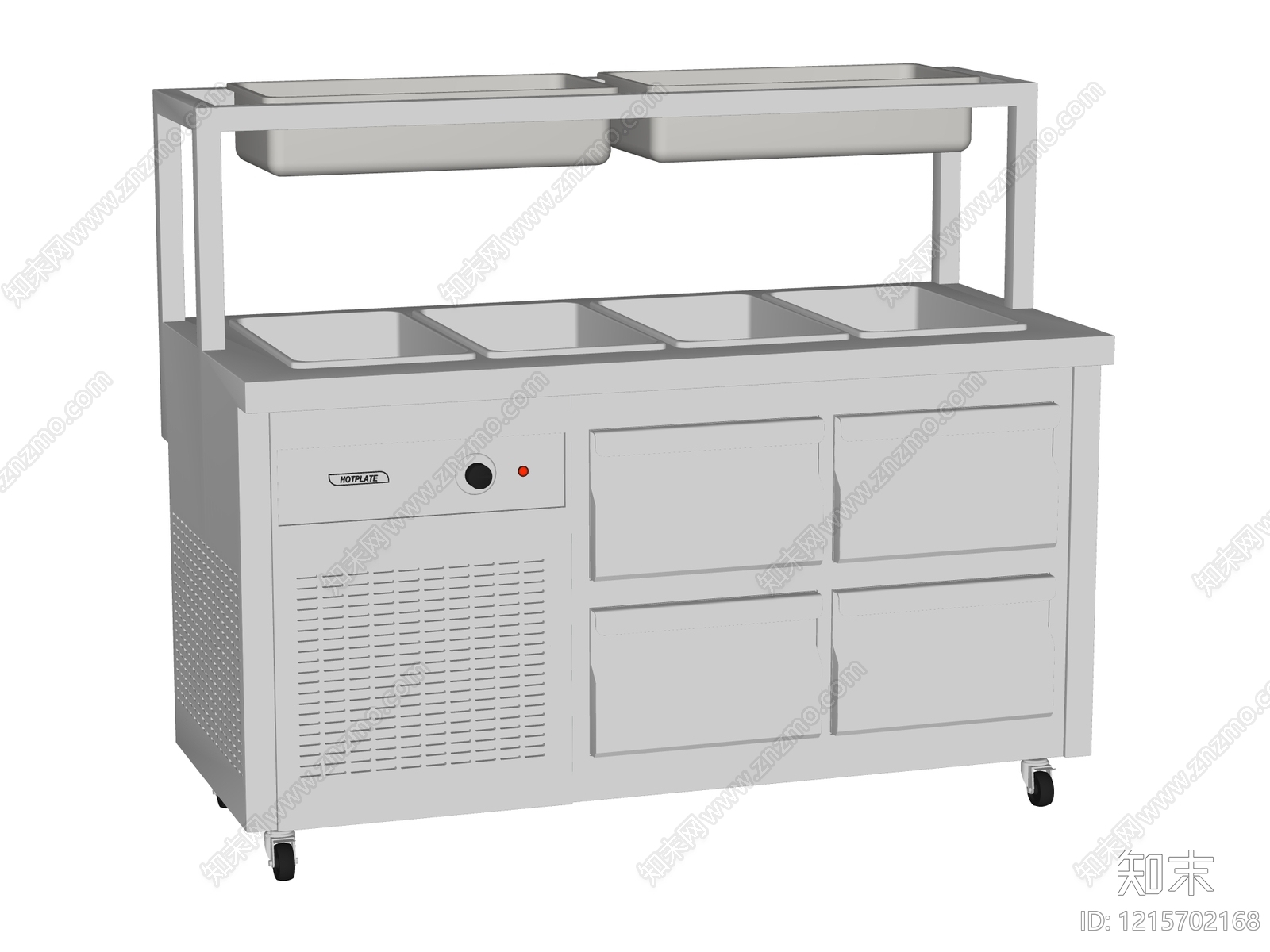 现代简约厨具SU模型下载【ID:1215702168】