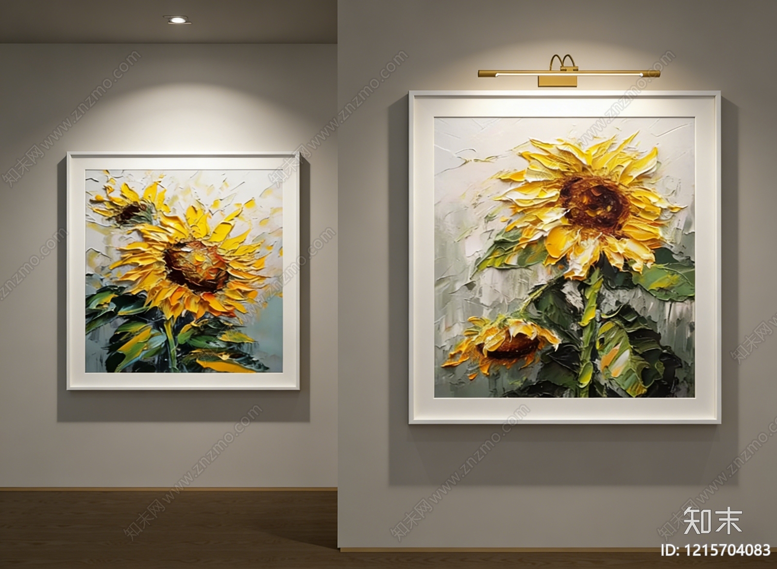 现代简约挂画SU模型下载【ID:1215704083】