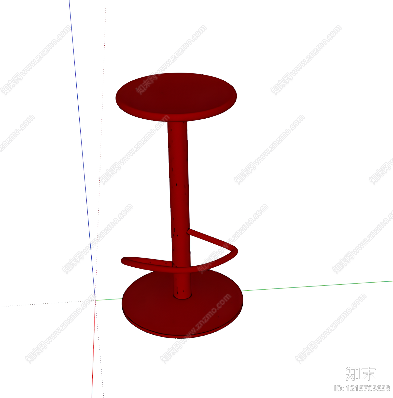 极简吧凳SU模型下载【ID:1215705658】