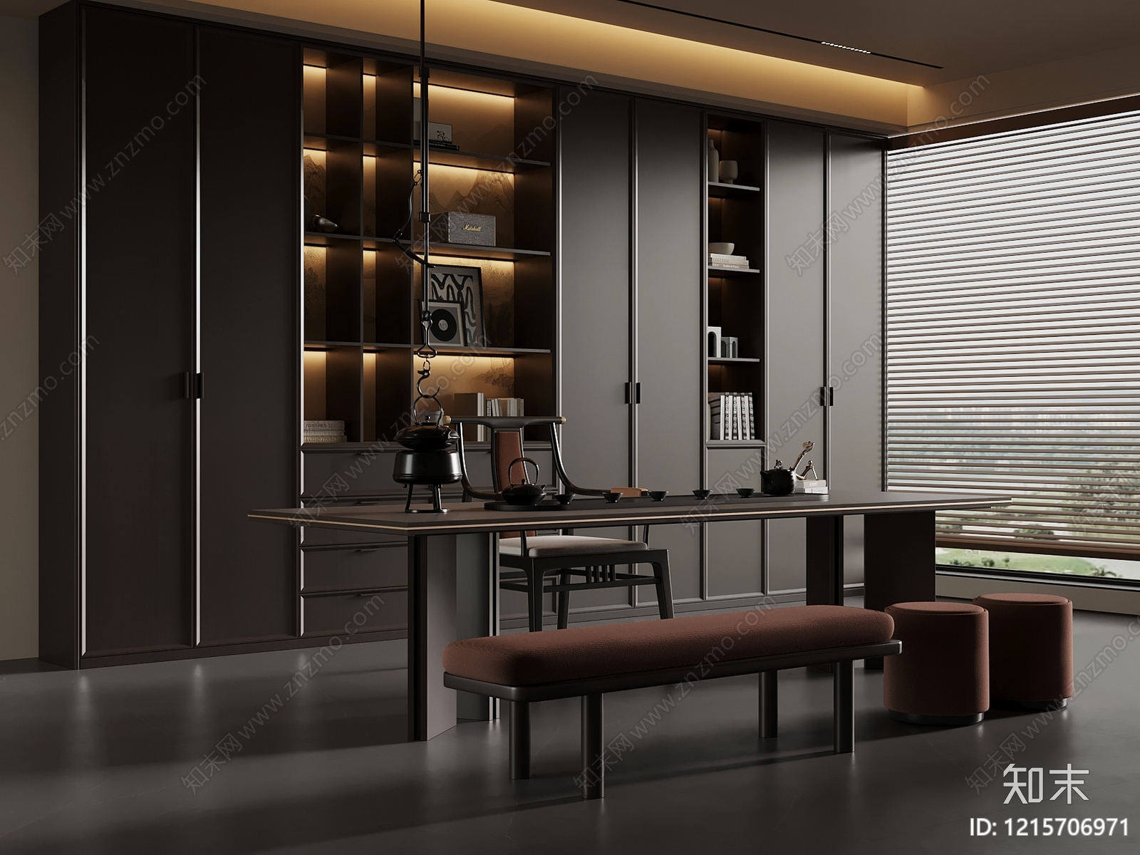 XX茶室3D模型下载【ID:1215706971】