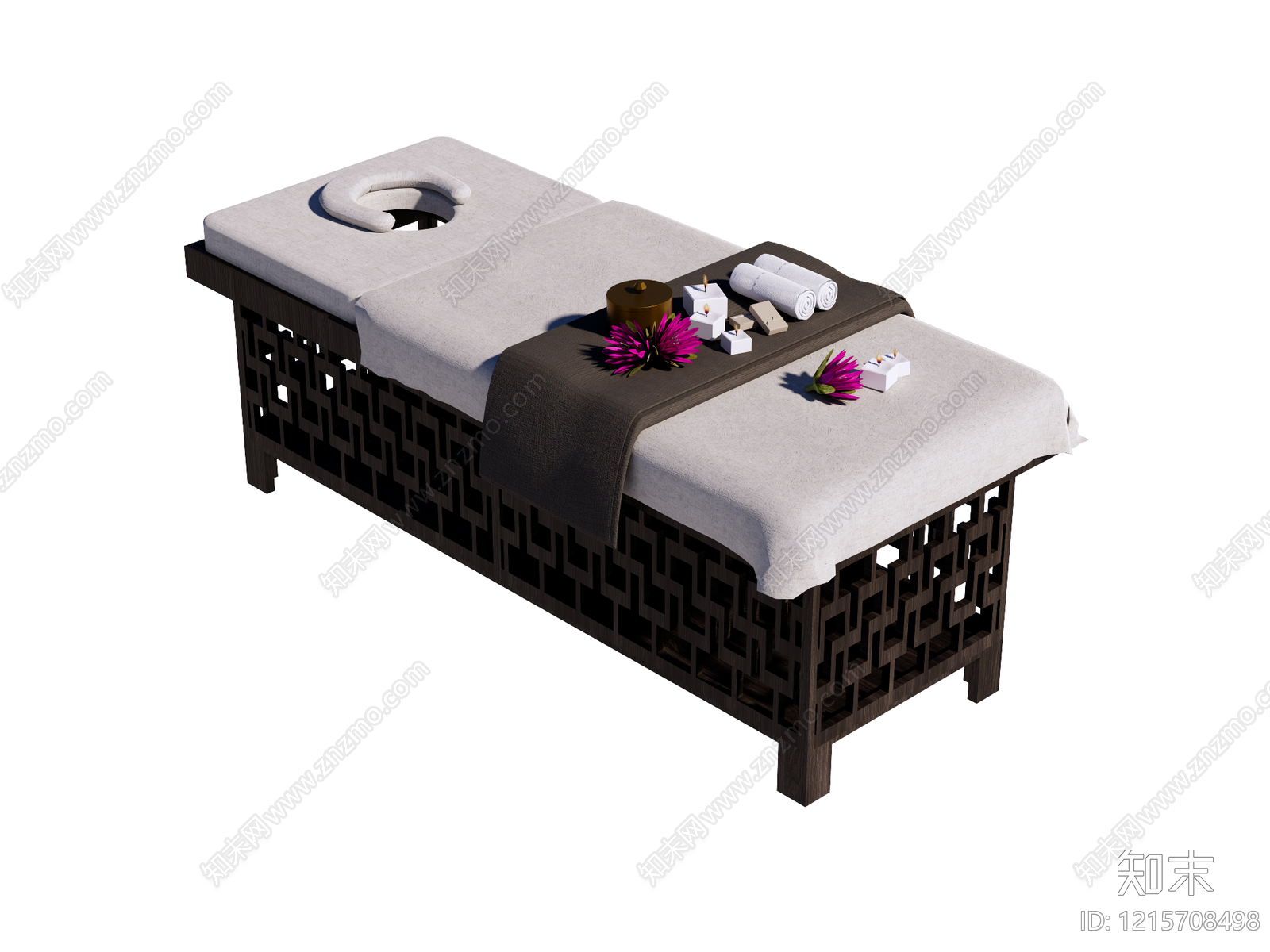 新中式其他床具SU模型下载【ID:1215708498】