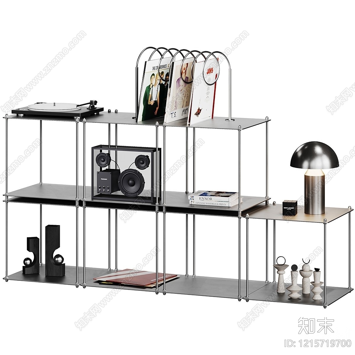 极简主义置物架3D模型下载【ID:1215719700】