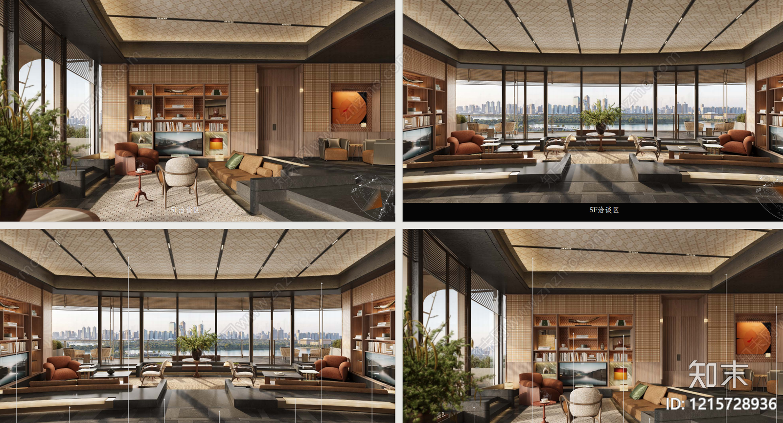 简约轻奢售楼处下载【ID:1215728936】