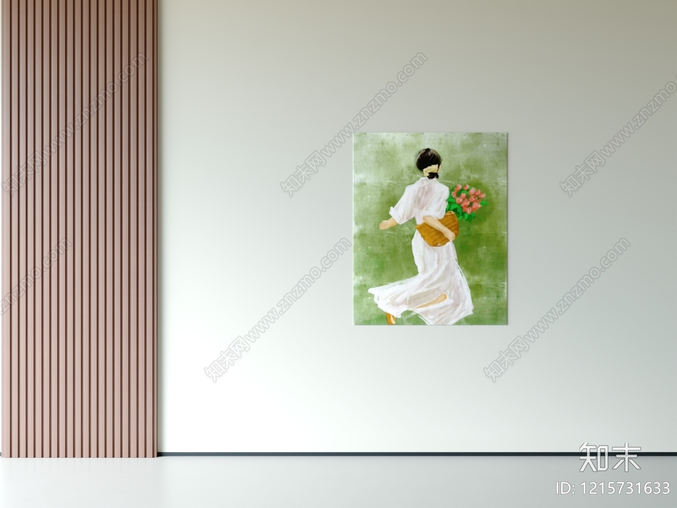 现代简约背景墙SU模型下载【ID:1215731633】