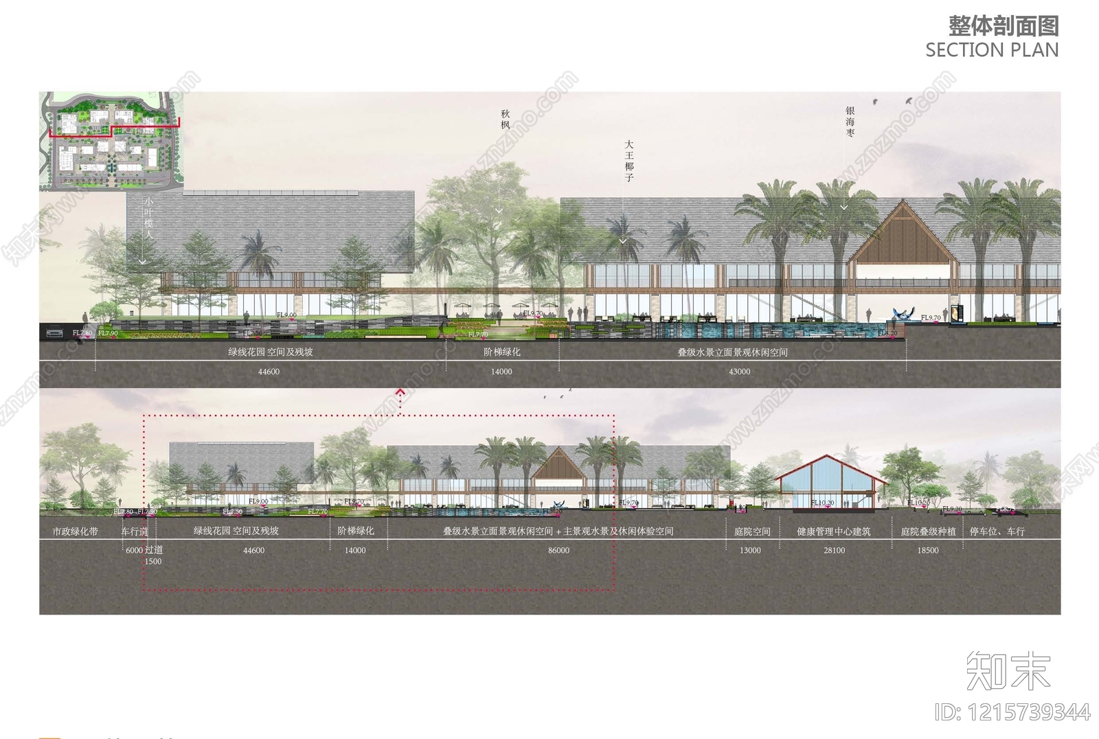 现代商业街景观下载【ID:1215739344】