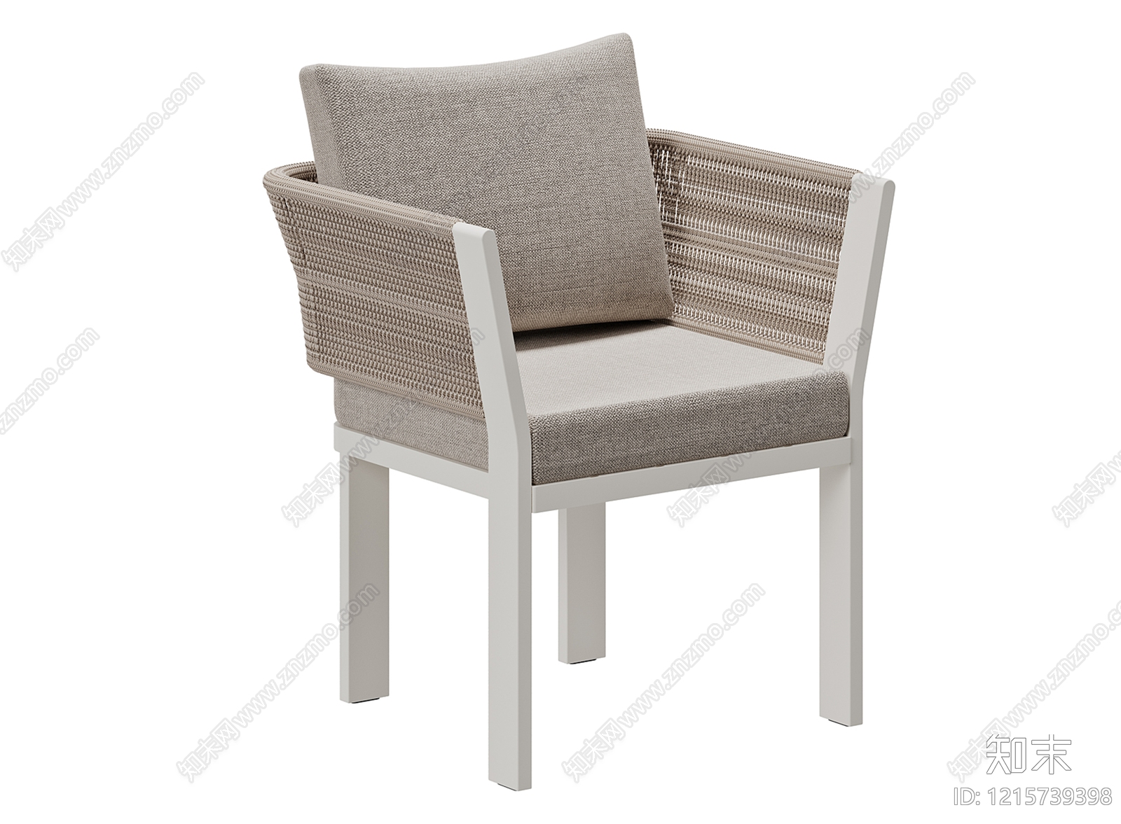 现代简约户外椅3D模型下载【ID:1215739398】