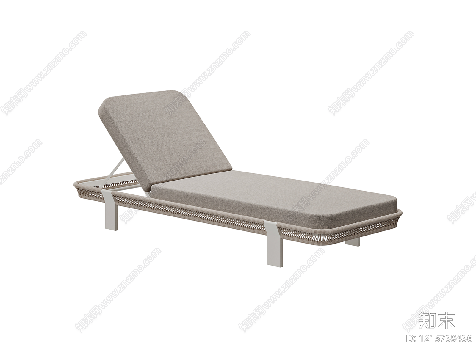 现代简约躺椅3D模型下载【ID:1215739436】