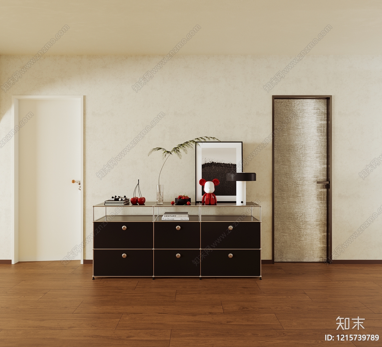 现代简约玄关3D模型下载【ID:1215739789】