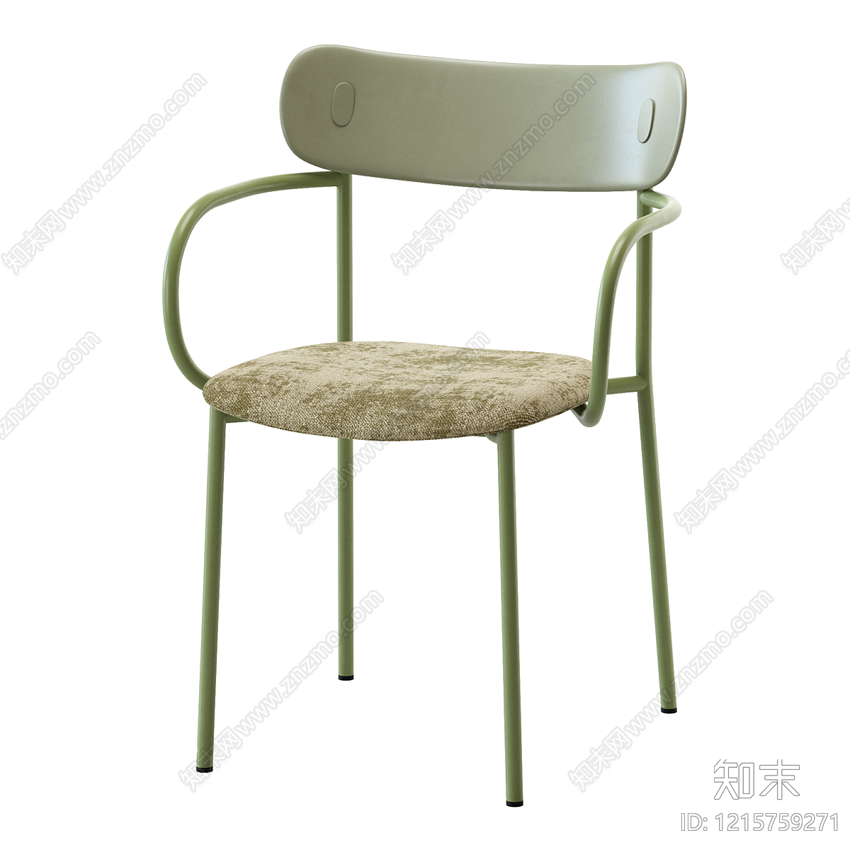 现代简约餐椅3D模型下载【ID:1215759271】