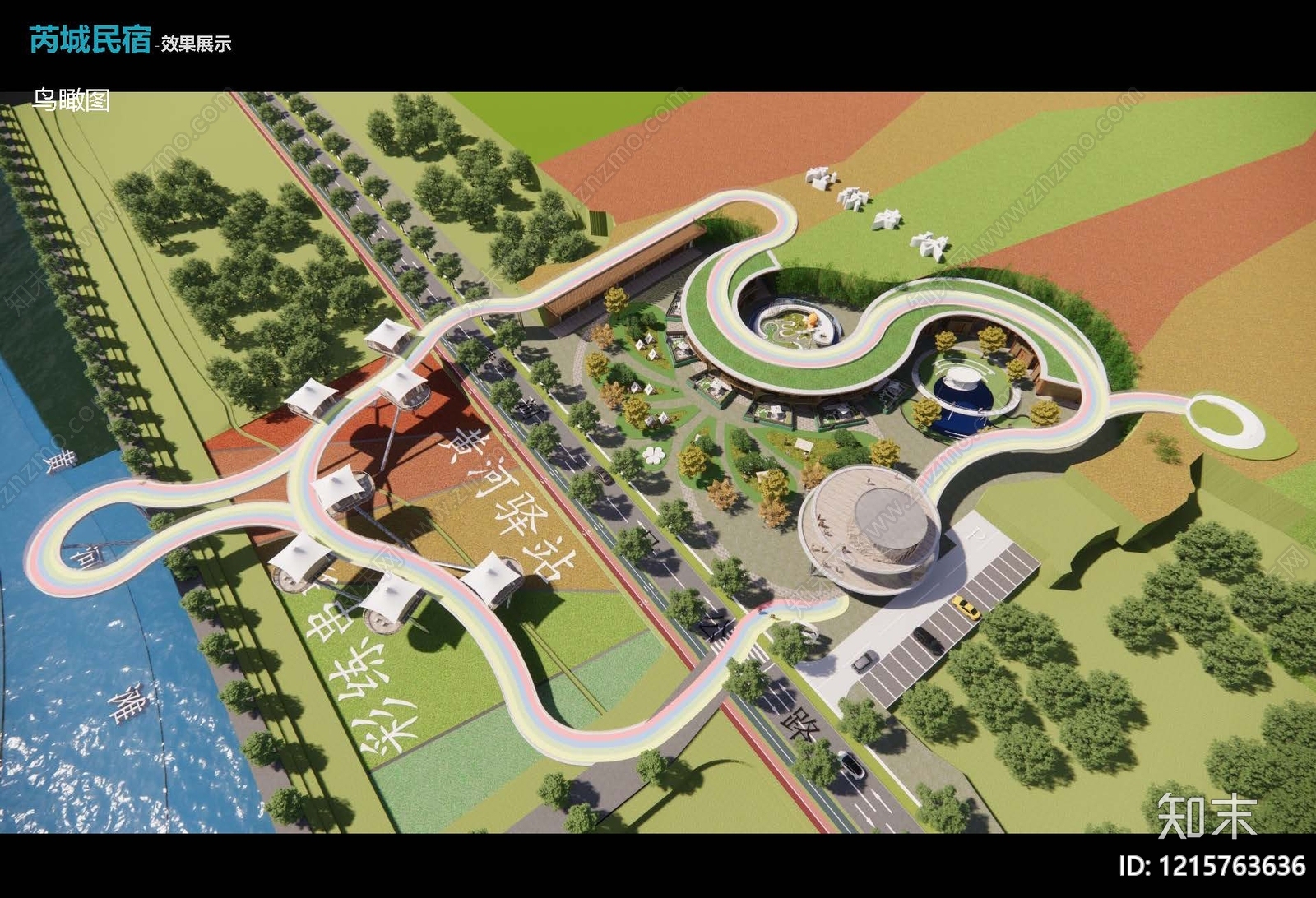 现代新中式其他特色建筑下载【ID:1215763636】