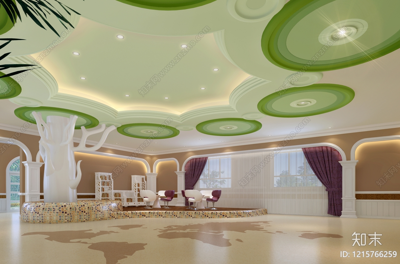 幼儿园施工图下载【ID:1215766259】