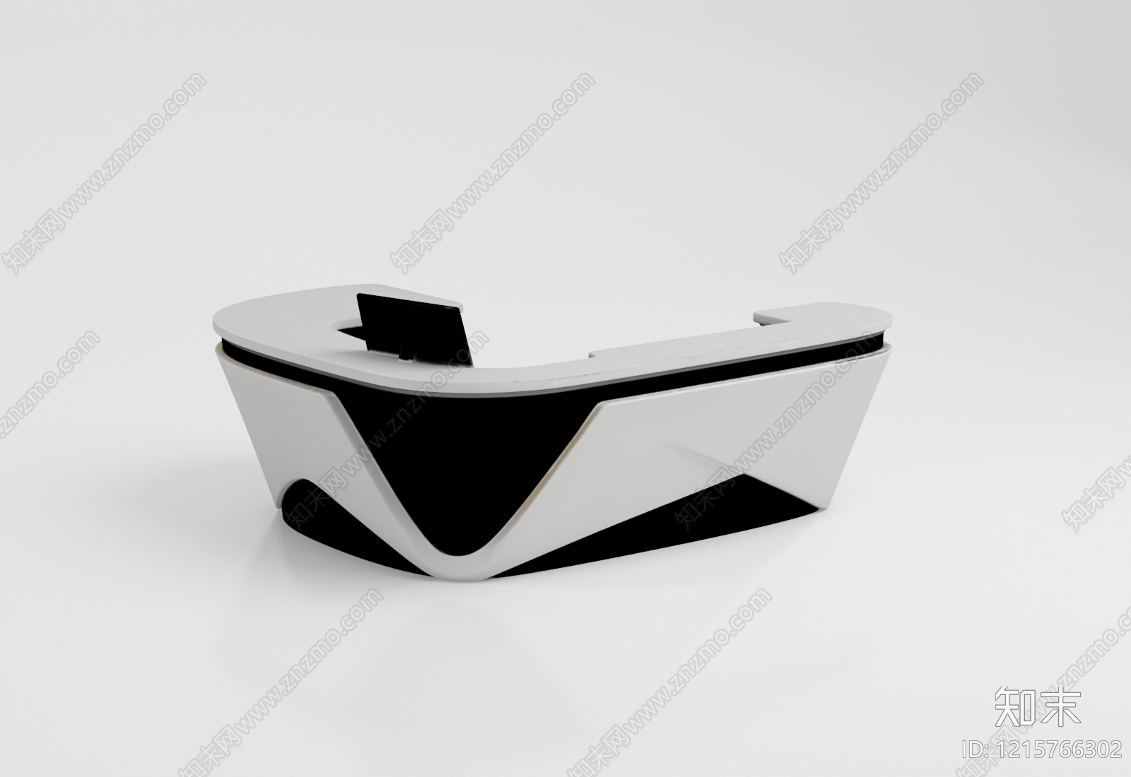 极简主义前台3D模型下载【ID:1215766302】