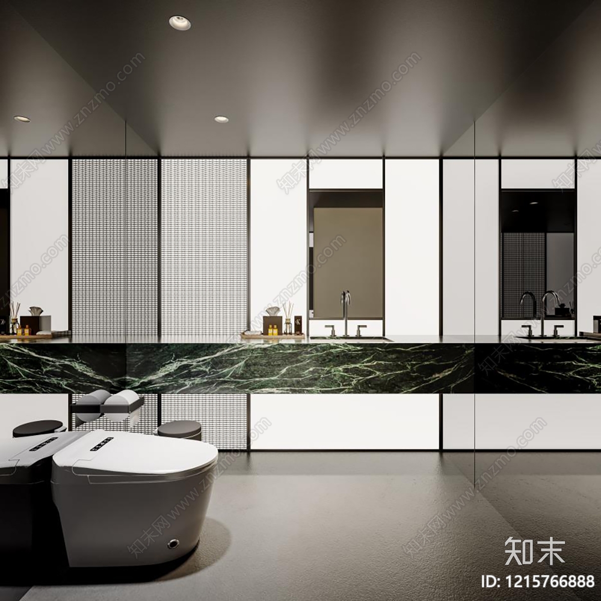新中式包厢3D模型下载【ID:1215766888】