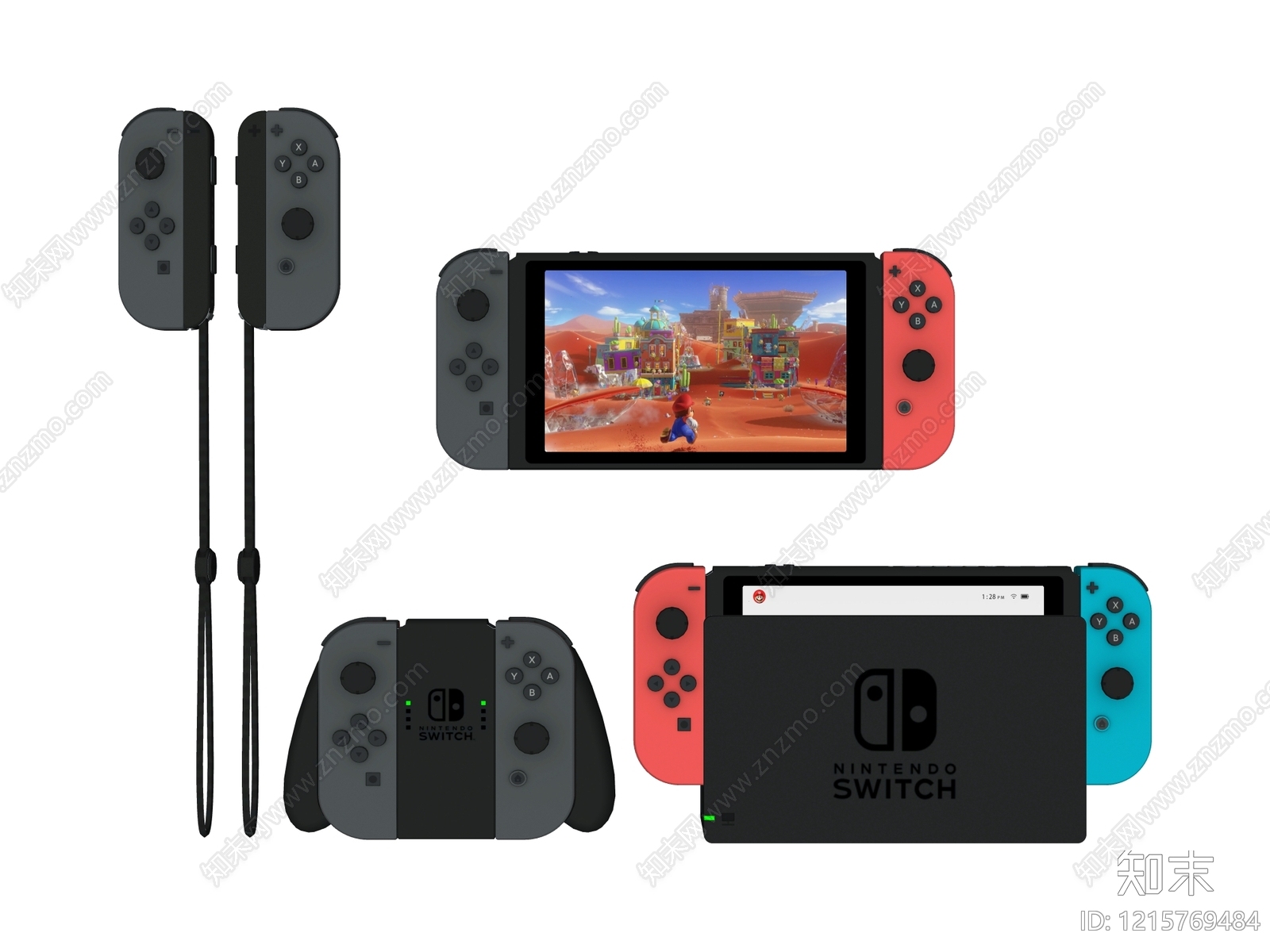 极简主义游戏机SU模型下载【ID:1215769484】